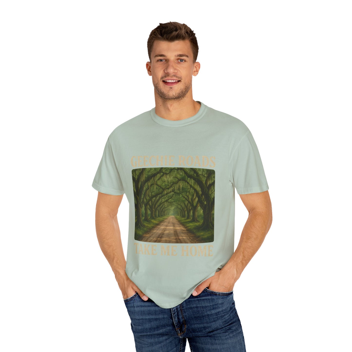Geechie Roads T-Shirt, Unisex Relaxed Fit Tee, Nature Lover Gift, Summer Outfit, Outdoor Adventure Apparel