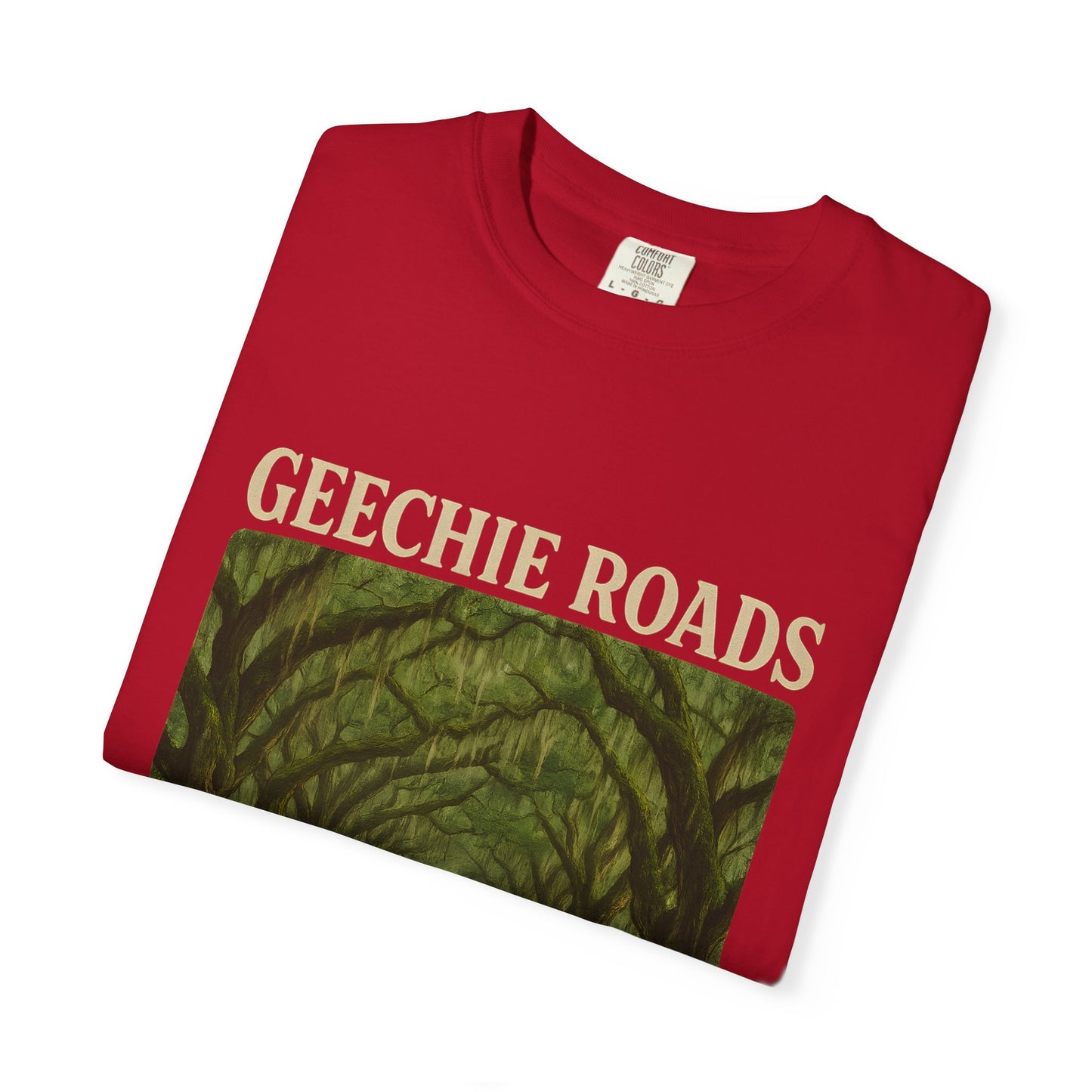 Geechie Roads T-Shirt, Unisex Relaxed Fit Tee, Nature Lover Gift, Summer Outfit, Outdoor Adventure Apparel