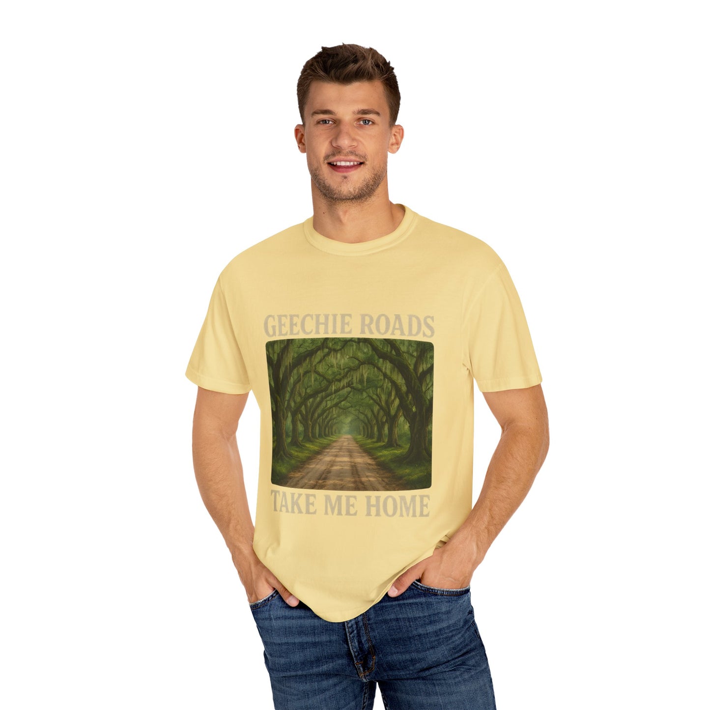 Geechie Roads T-Shirt, Unisex Relaxed Fit Tee, Nature Lover Gift, Summer Outfit, Outdoor Adventure Apparel