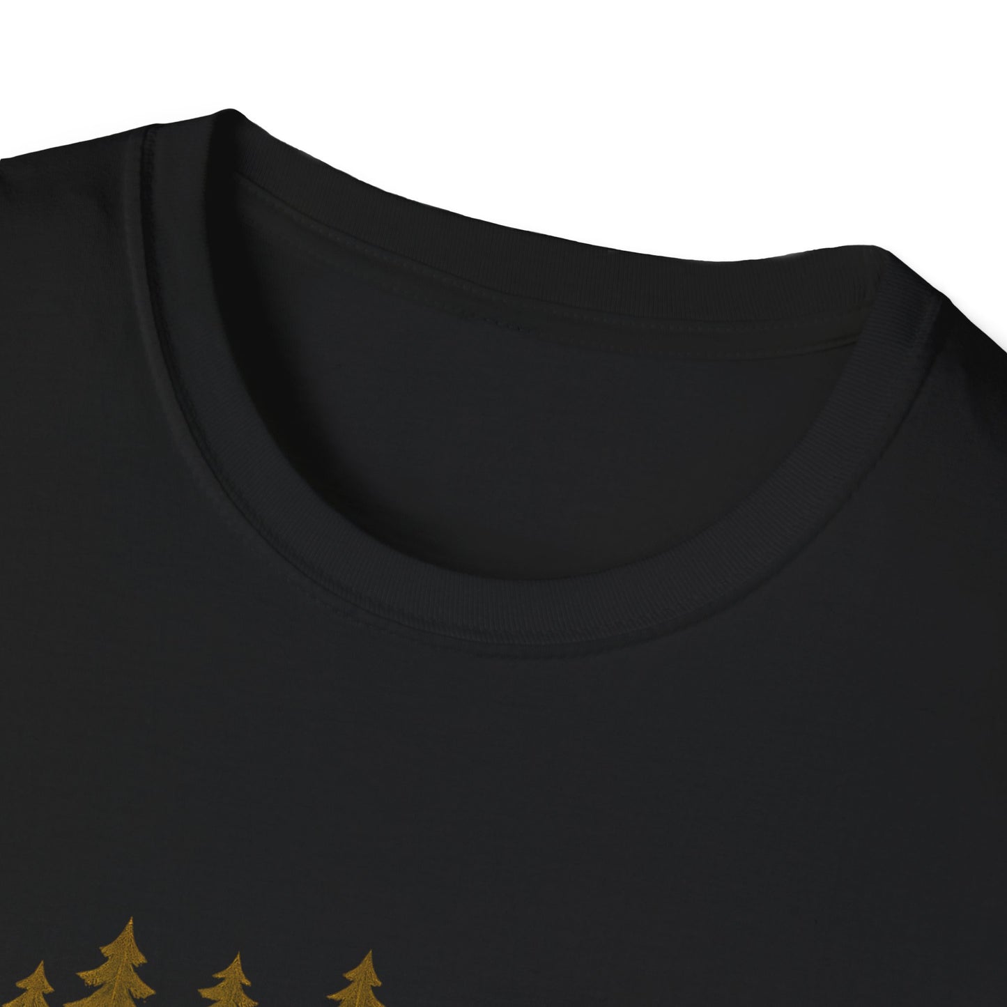 Fractal Forest T-Shirt – Nature Graphic Tee, Outdoor Shirt