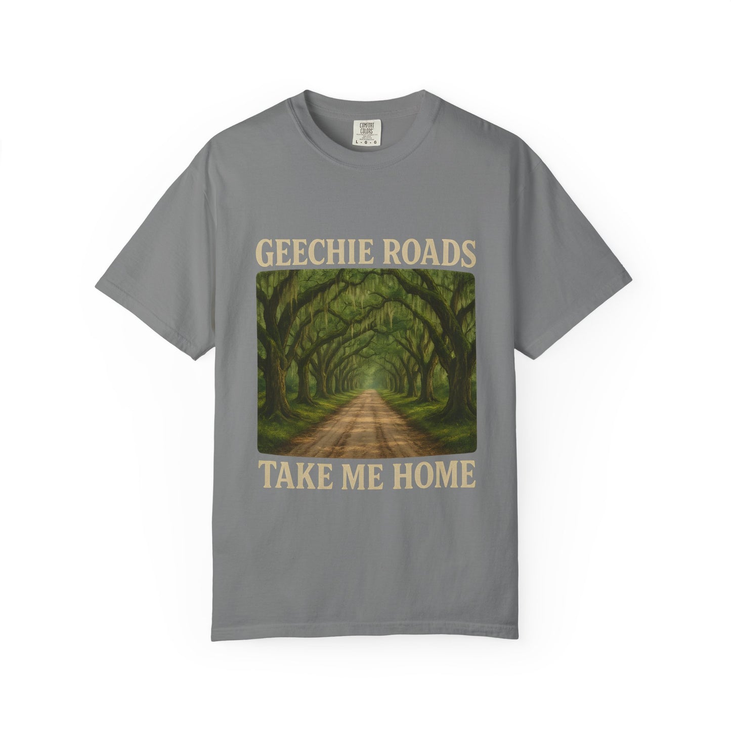 Geechie Roads T-Shirt, Unisex Relaxed Fit Tee, Nature Lover Gift, Summer Outfit, Outdoor Adventure Apparel