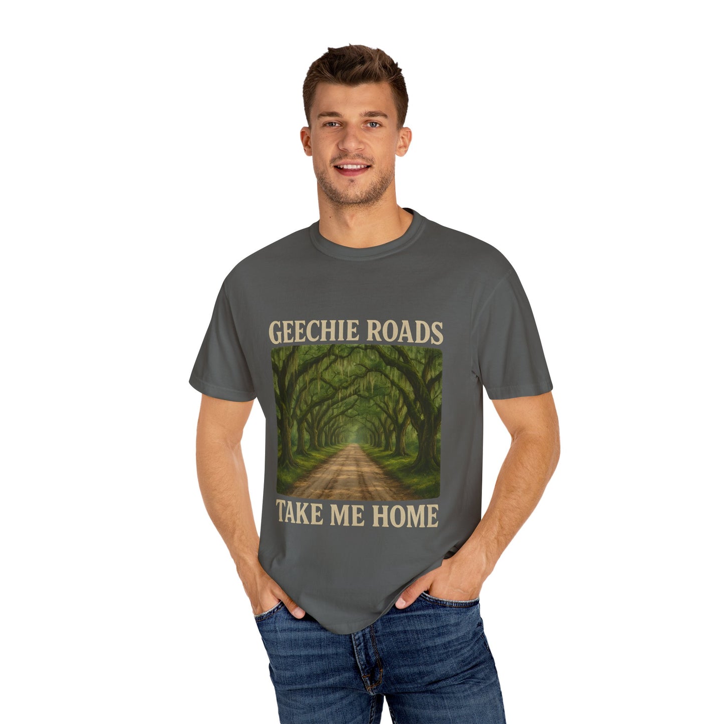 Geechie Roads T-Shirt, Unisex Relaxed Fit Tee, Nature Lover Gift, Summer Outfit, Outdoor Adventure Apparel
