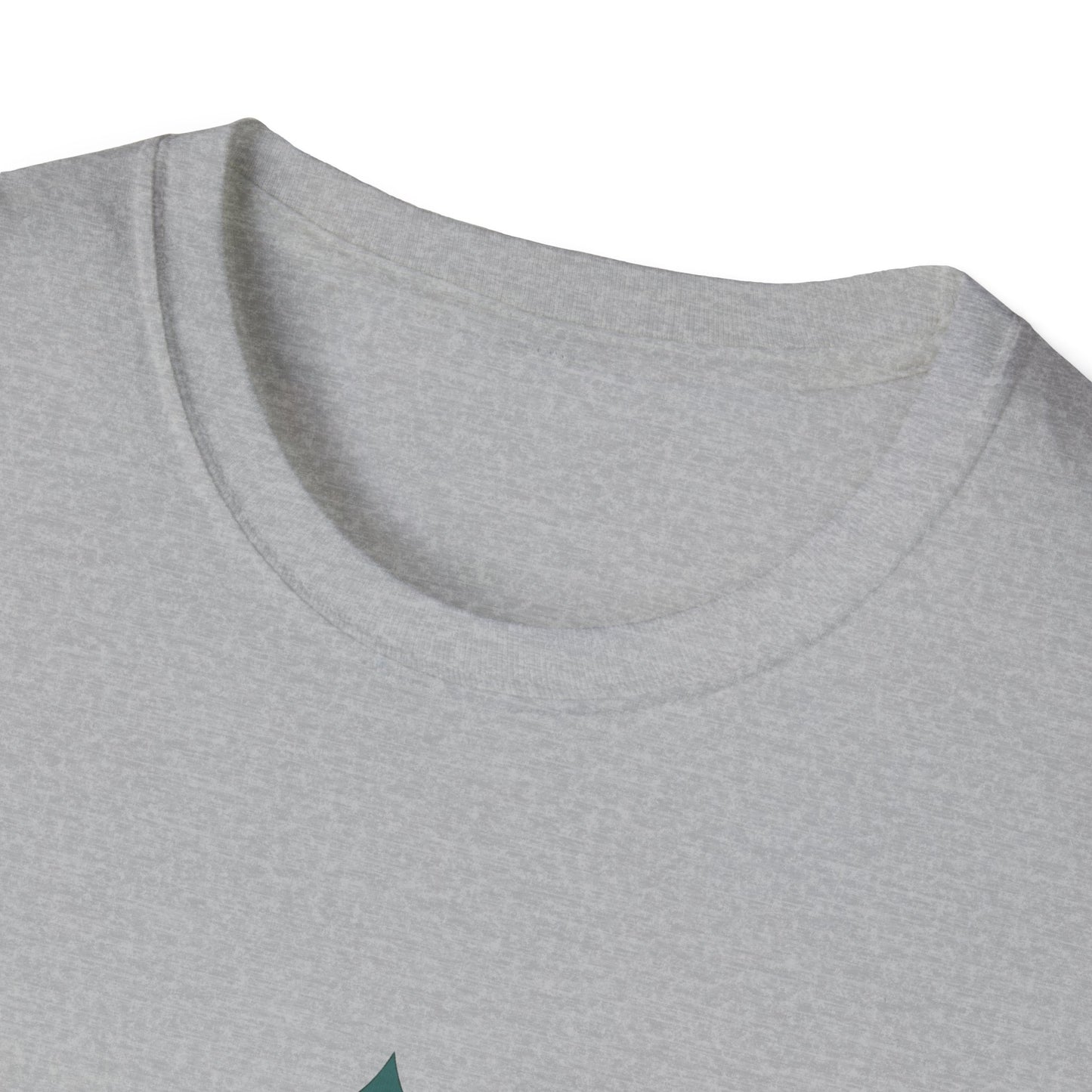 Fractal Forest T-Shirt – Nature Graphic Tee, Outdoor Shirt