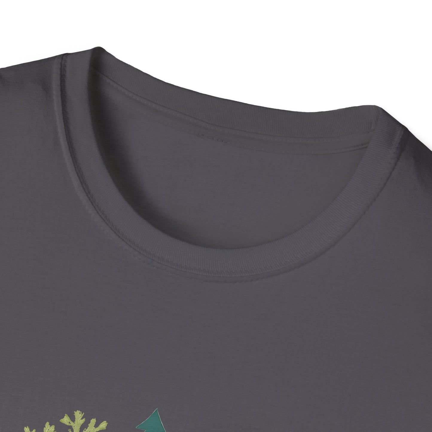 Fractal Forest T-Shirt – Nature Graphic Tee, Outdoor Shirt