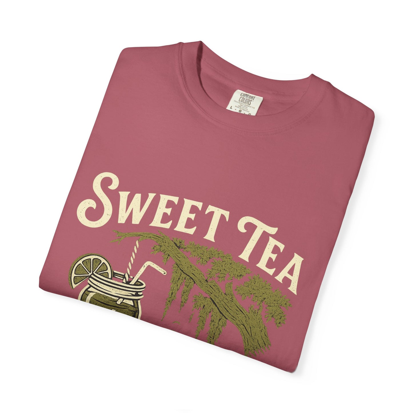 Sweet Tea & Spanish Moss T-Shirt, Vintage Style Tee, Southern Comfort Apparel, Gift for Tea Lovers, Relaxed Fit T-Shirt