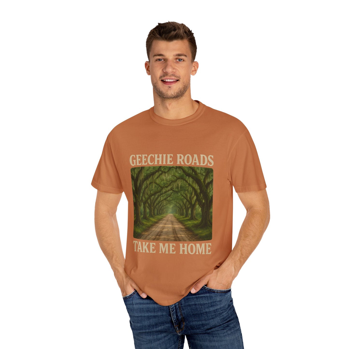 Geechie Roads T-Shirt, Unisex Relaxed Fit Tee, Nature Lover Gift, Summer Outfit, Outdoor Adventure Apparel