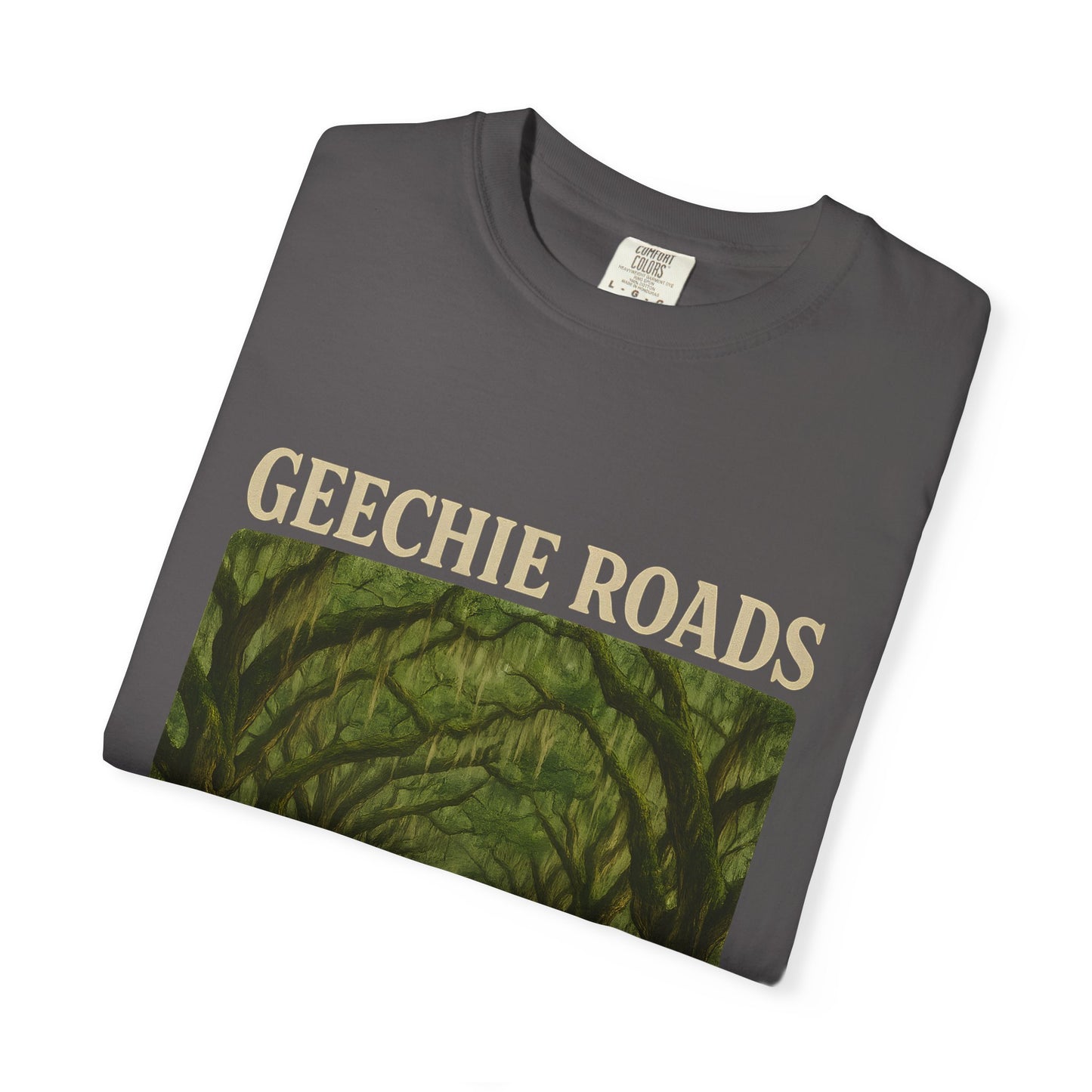 Geechie Roads T-Shirt, Unisex Relaxed Fit Tee, Nature Lover Gift, Summer Outfit, Outdoor Adventure Apparel