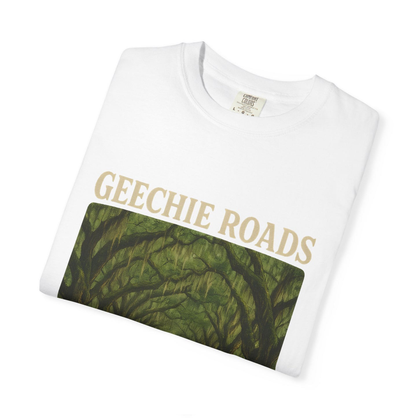 Geechie Roads T-Shirt, Unisex Relaxed Fit Tee, Nature Lover Gift, Summer Outfit, Outdoor Adventure Apparel