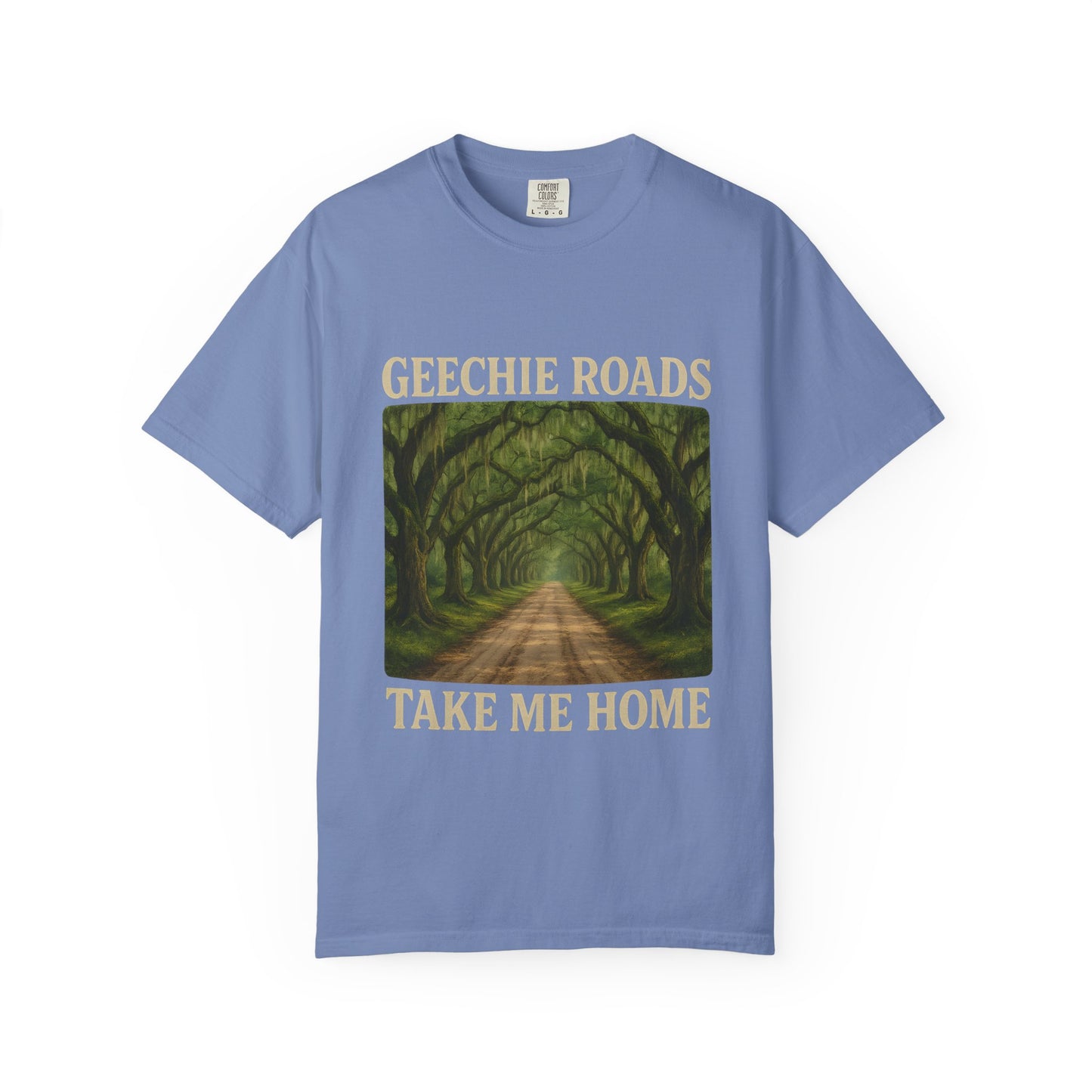 Geechie Roads T-Shirt, Unisex Relaxed Fit Tee, Nature Lover Gift, Summer Outfit, Outdoor Adventure Apparel