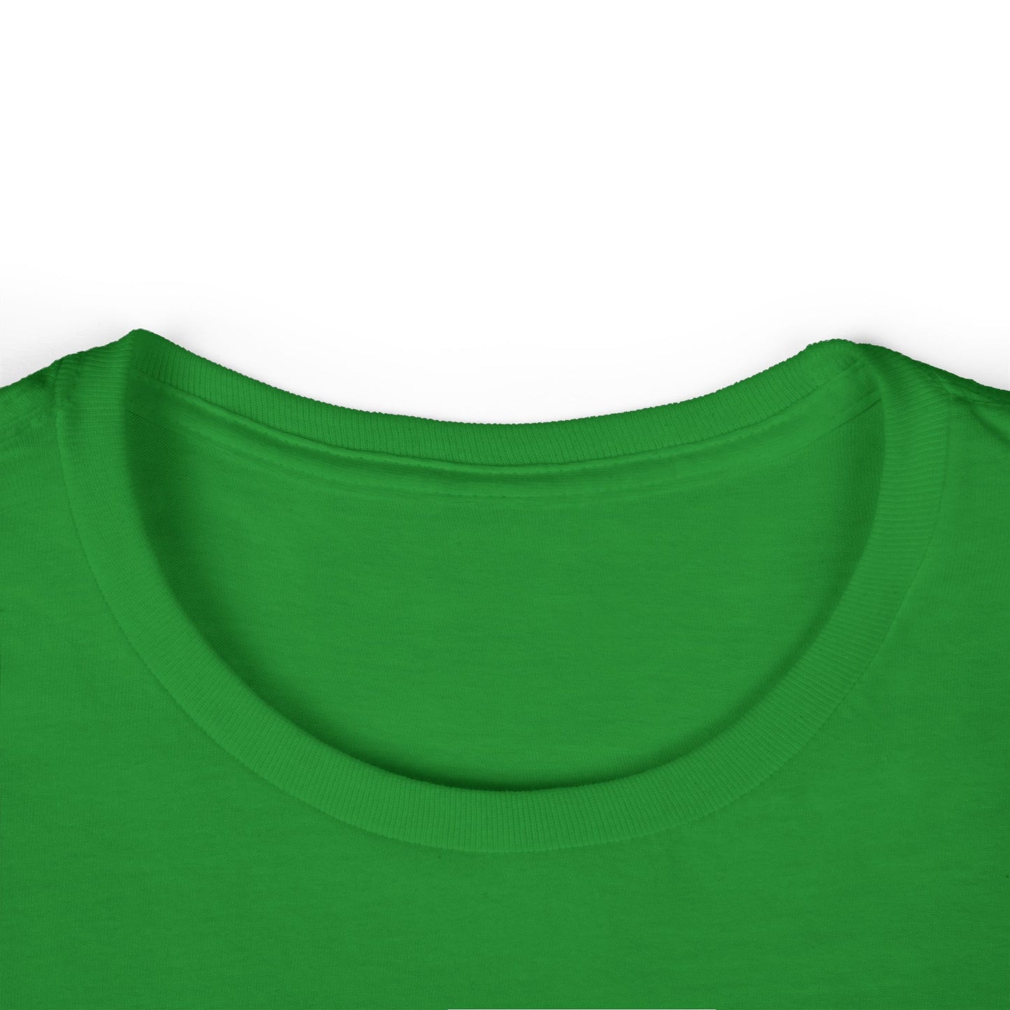 Nature-Inspired Women's Softstyle Tee with Custom and Unique Fractal Forest Design, Eco-Friendly Fashion, Perfect for Nature Lovers, Casual Wear, Gift for Her