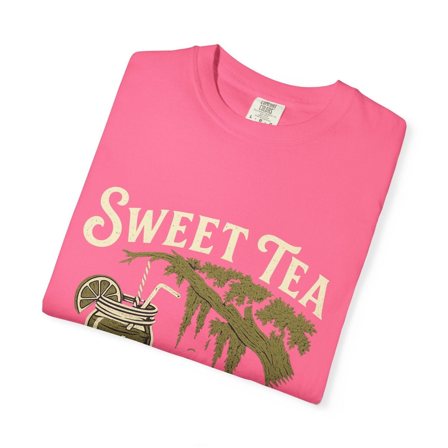 Sweet Tea & Spanish Moss T-Shirt, Vintage Style Tee, Southern Comfort Apparel, Gift for Tea Lovers, Relaxed Fit T-Shirt