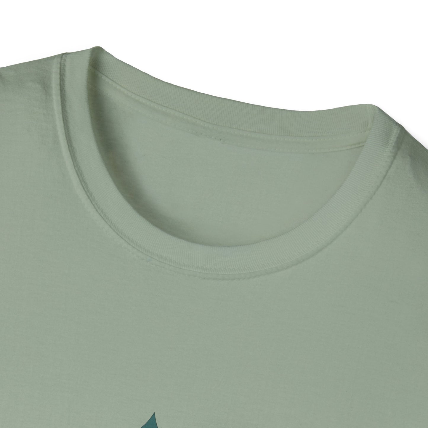 Fractal Forest T-Shirt – Nature Graphic Tee, Outdoor Shirt