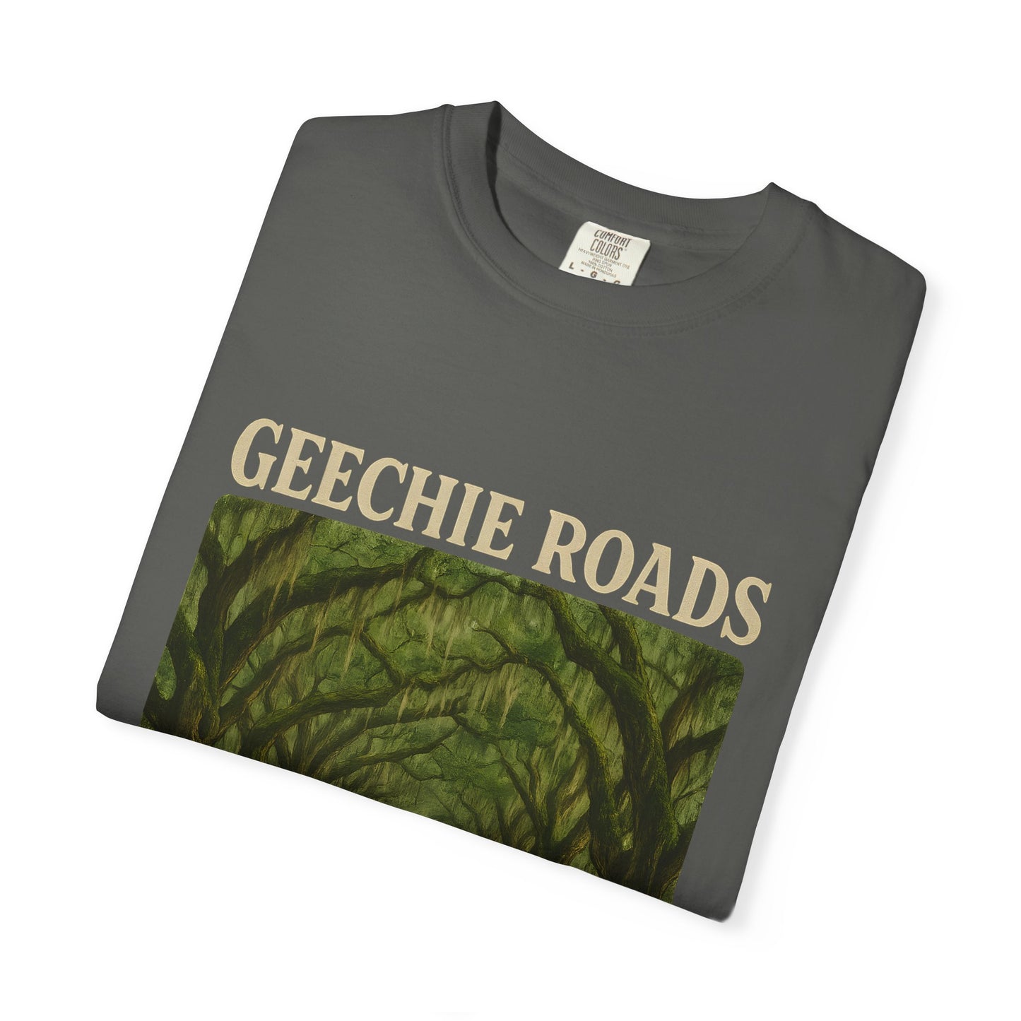 Geechie Roads T-Shirt, Unisex Relaxed Fit Tee, Nature Lover Gift, Summer Outfit, Outdoor Adventure Apparel