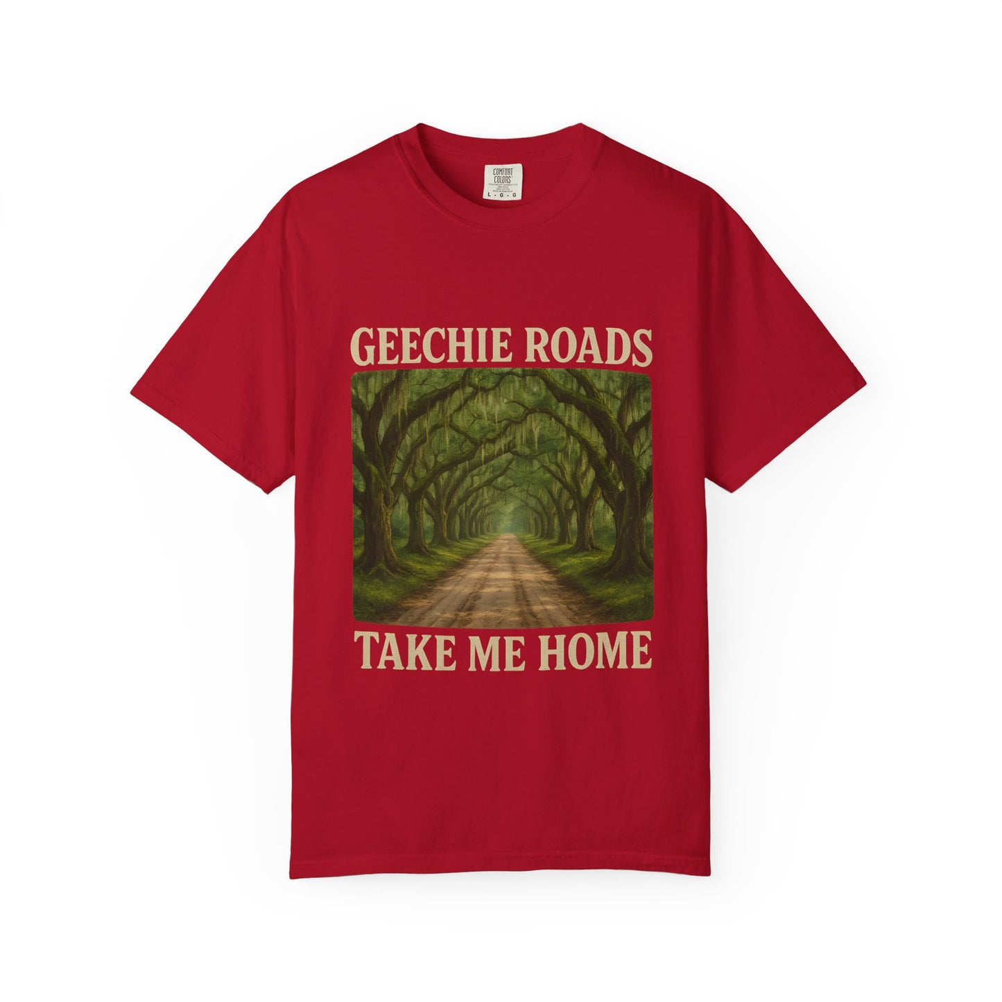 Geechie Roads T-Shirt, Unisex Relaxed Fit Tee, Nature Lover Gift, Summer Outfit, Outdoor Adventure Apparel