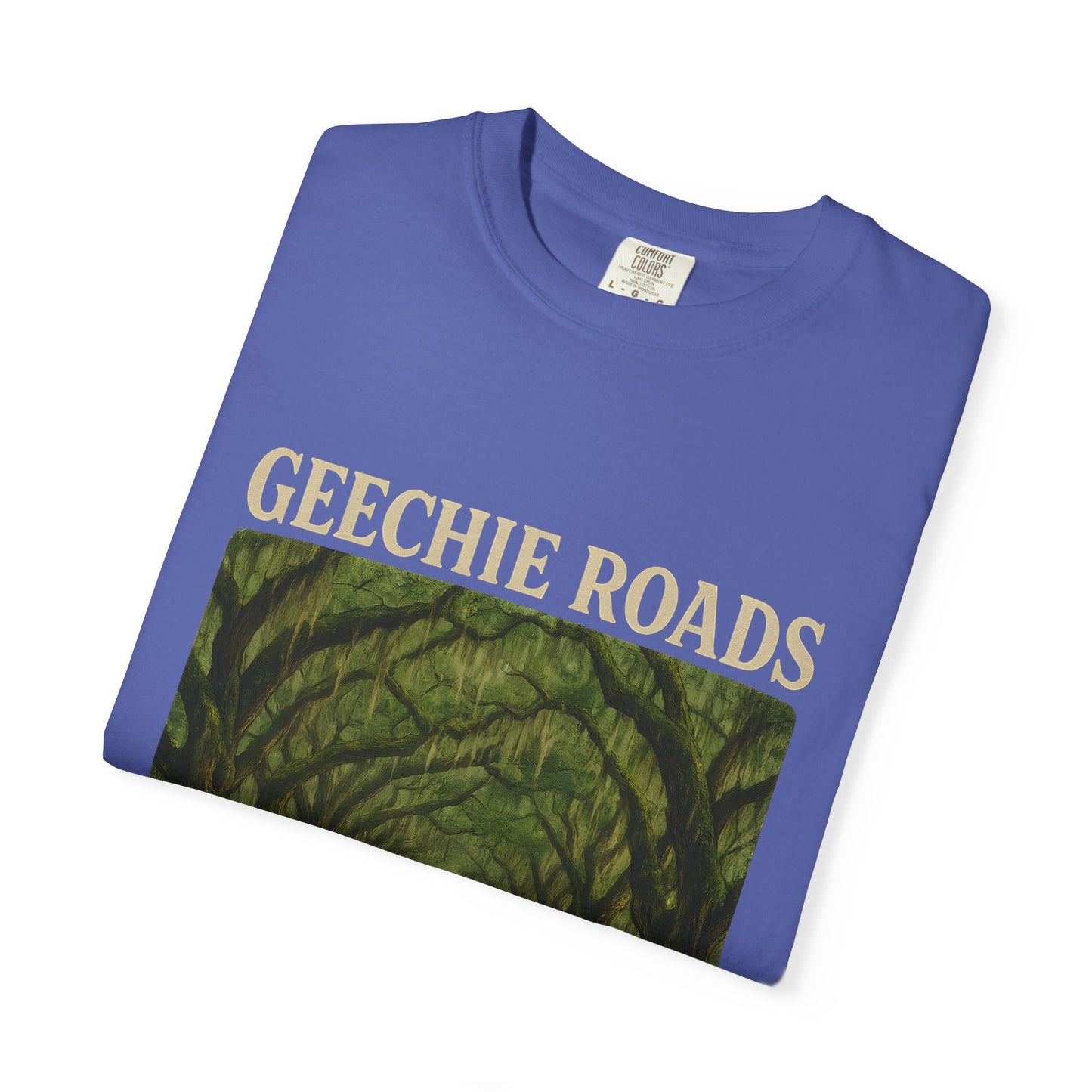 Geechie Roads T-Shirt, Unisex Relaxed Fit Tee, Nature Lover Gift, Summer Outfit, Outdoor Adventure Apparel