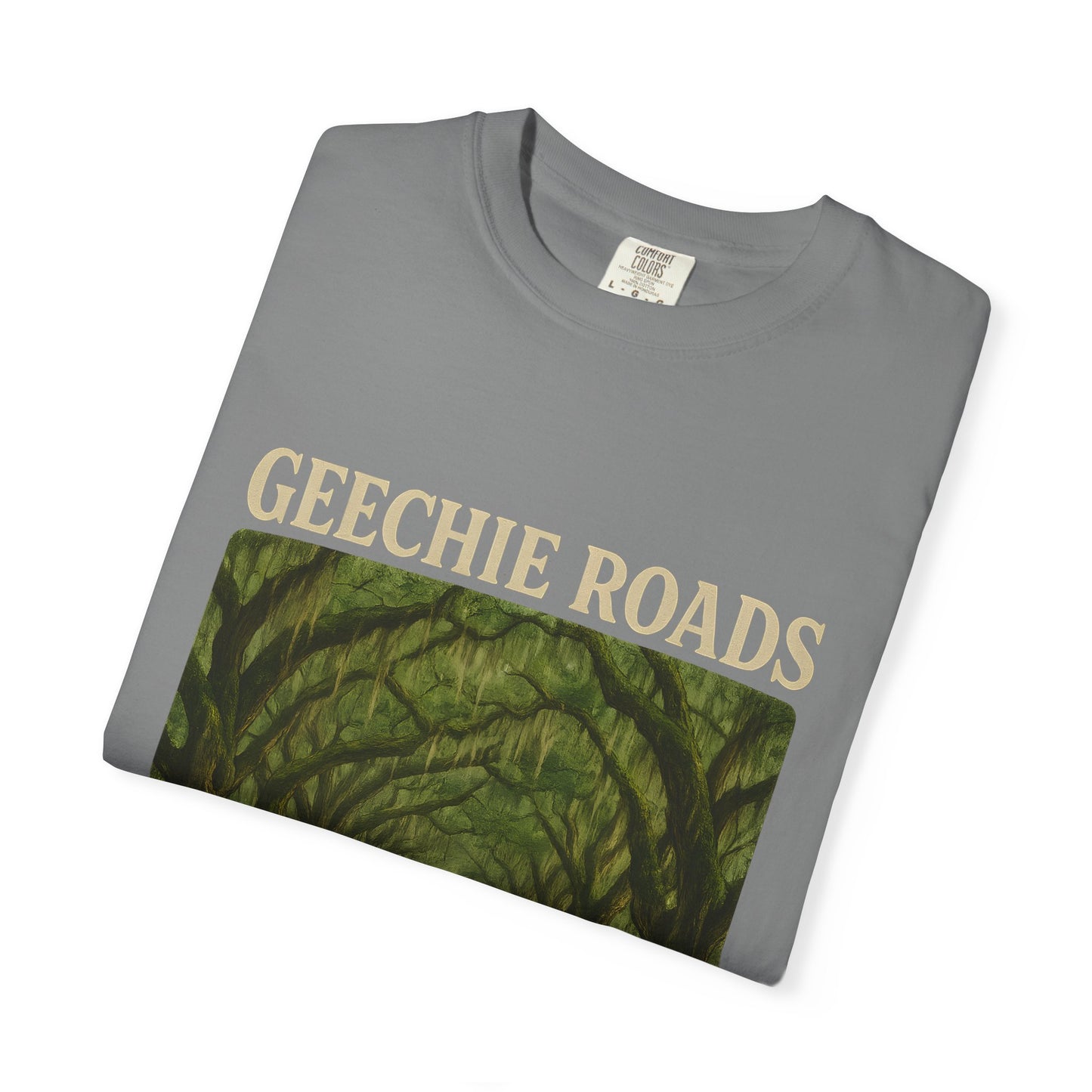 Geechie Roads T-Shirt, Unisex Relaxed Fit Tee, Nature Lover Gift, Summer Outfit, Outdoor Adventure Apparel