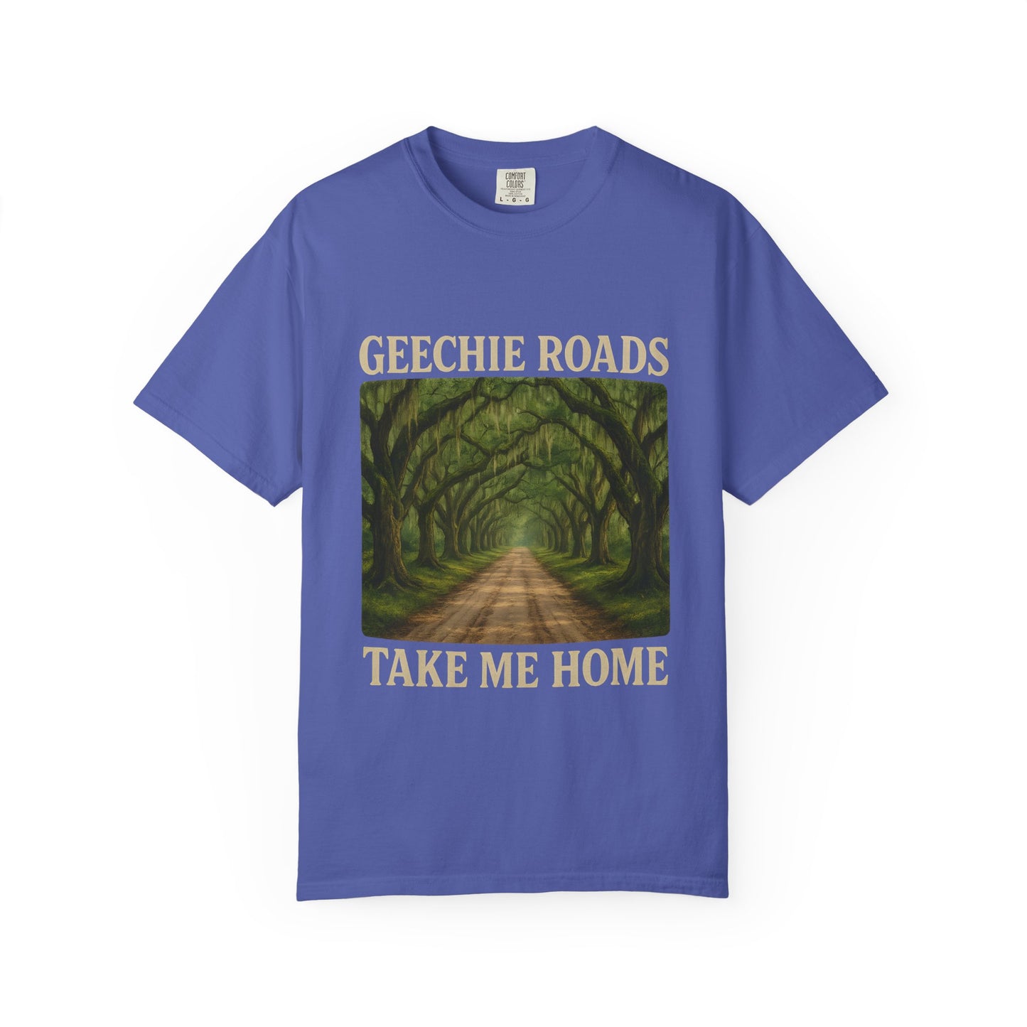 Geechie Roads T-Shirt, Unisex Relaxed Fit Tee, Nature Lover Gift, Summer Outfit, Outdoor Adventure Apparel