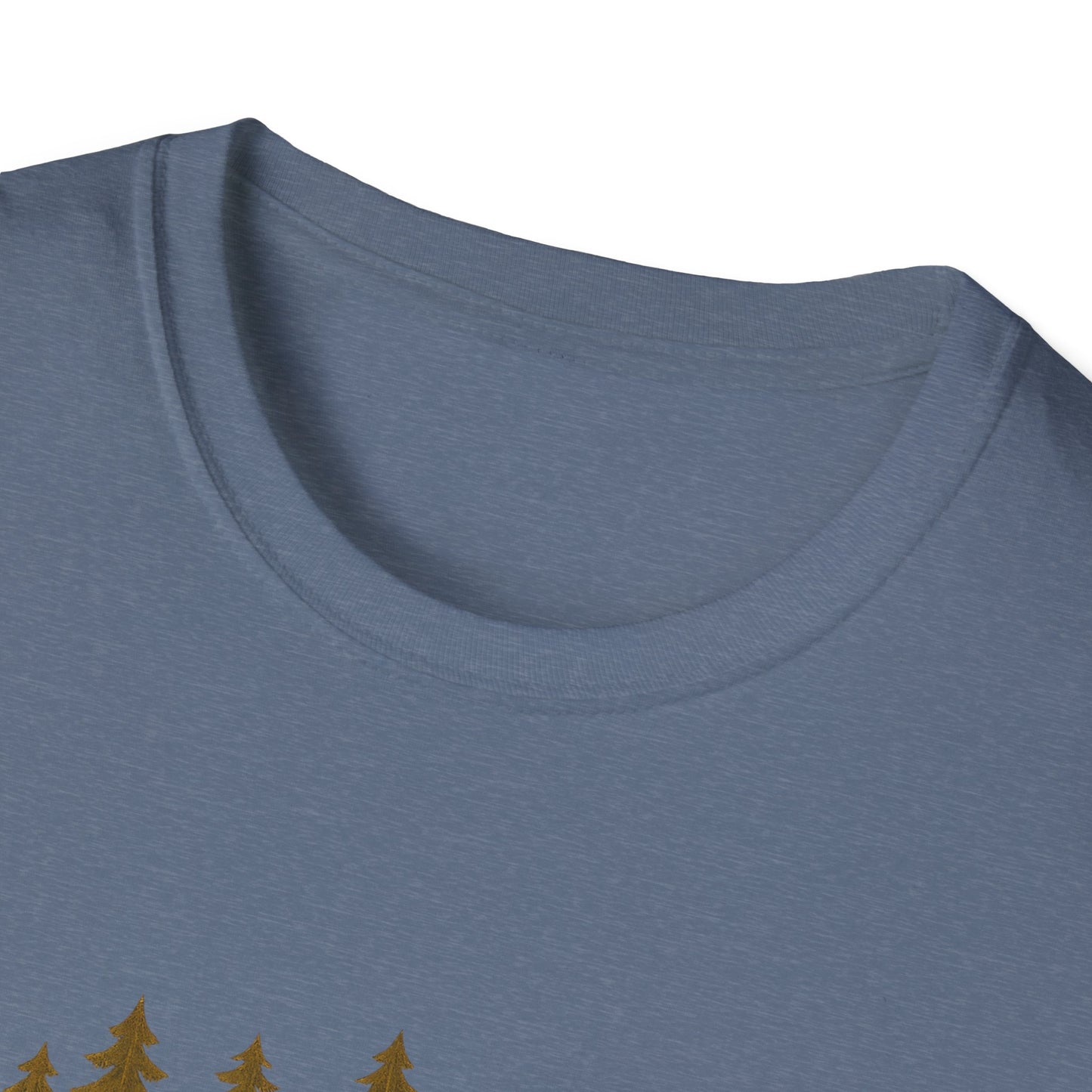 Fractal Forest T-Shirt – Nature Graphic Tee, Outdoor Shirt