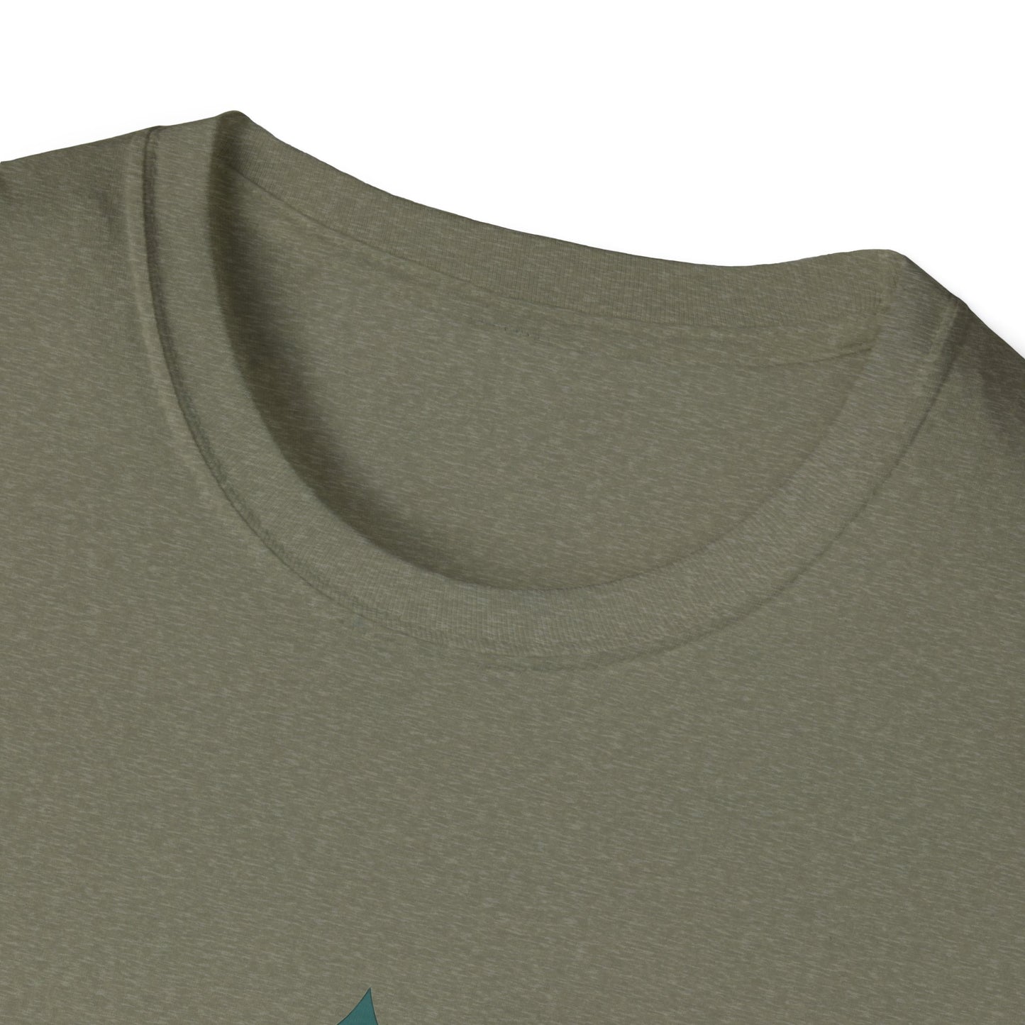 Fractal Forest T-Shirt – Nature Graphic Tee, Outdoor Shirt