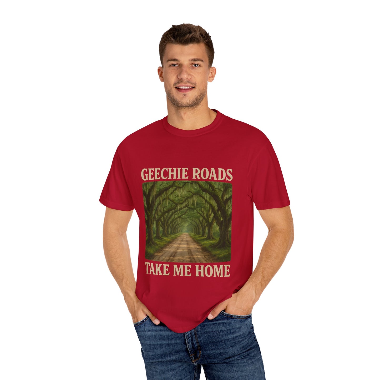 Geechie Roads T-Shirt, Unisex Relaxed Fit Tee, Nature Lover Gift, Summer Outfit, Outdoor Adventure Apparel