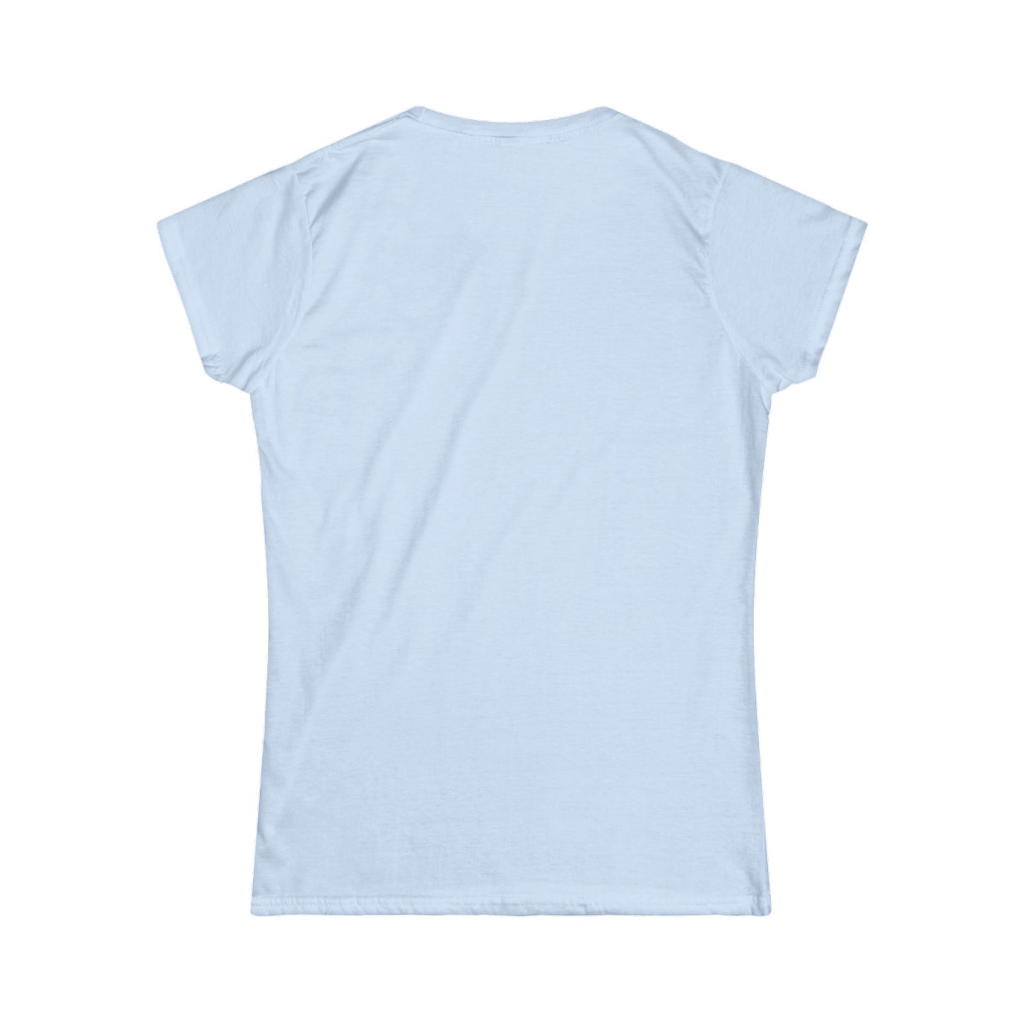 Nature-Inspired Women's Softstyle Tee with Fractal Forest Design, Eco-Friendly Fashion, Perfect for Nature Lovers, Casual Wear, Gift for Her