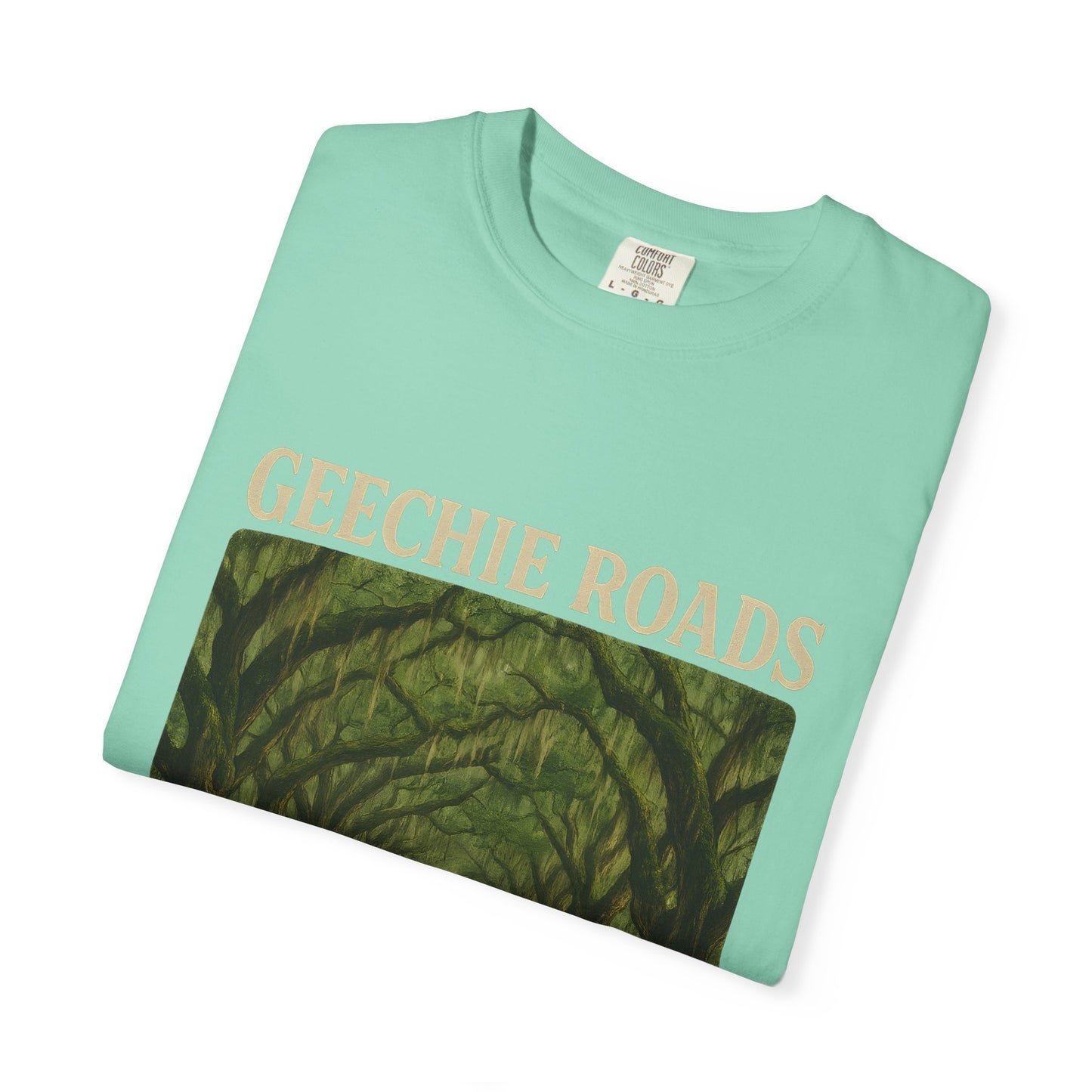 Geechie Roads T-Shirt, Unisex Relaxed Fit Tee, Nature Lover Gift, Summer Outfit, Outdoor Adventure Apparel