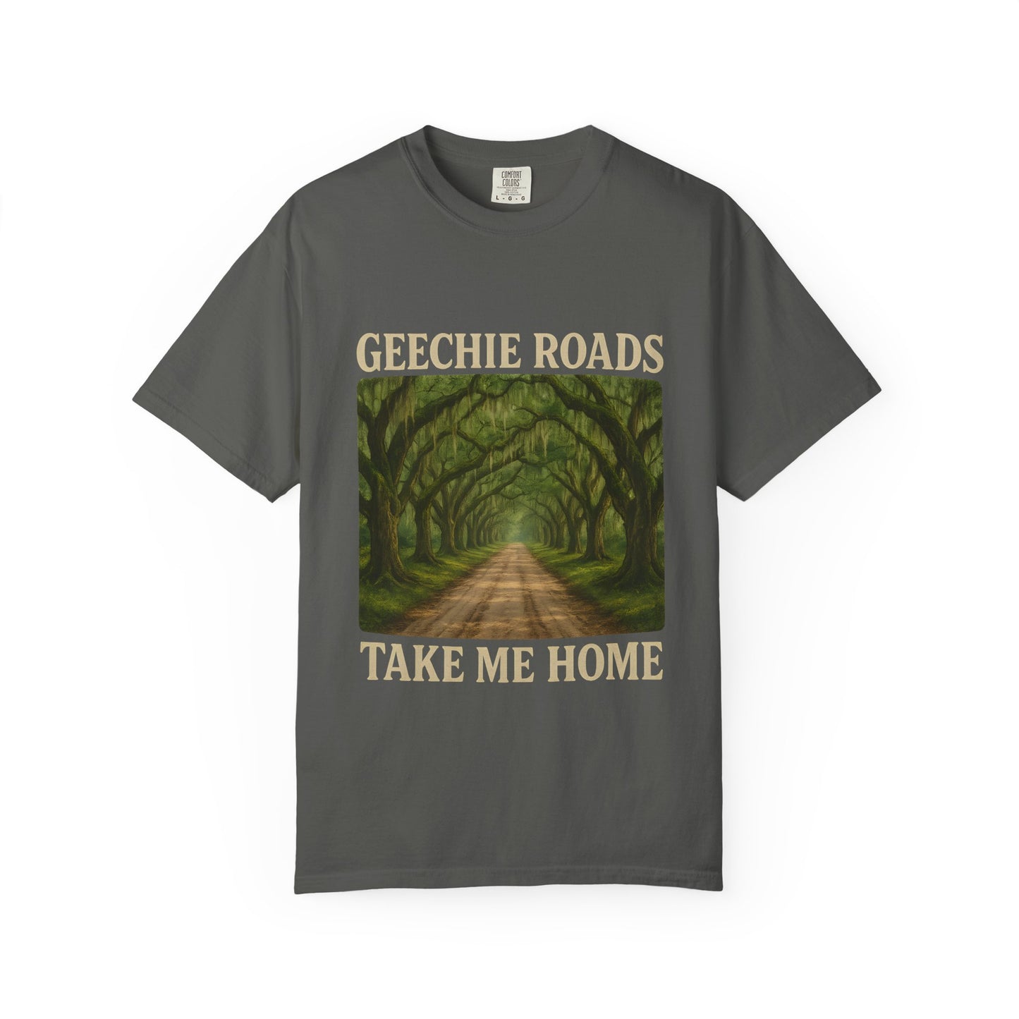 Geechie Roads T-Shirt, Unisex Relaxed Fit Tee, Nature Lover Gift, Summer Outfit, Outdoor Adventure Apparel