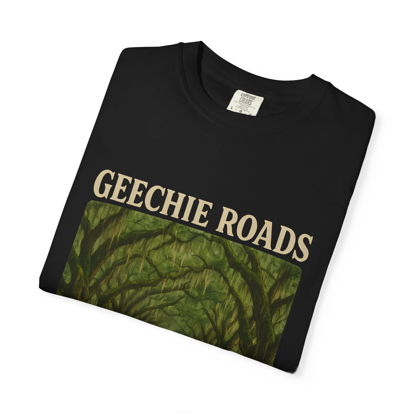 Geechie Roads T-Shirt, Unisex Relaxed Fit Tee, Nature Lover Gift, Summer Outfit, Outdoor Adventure Apparel