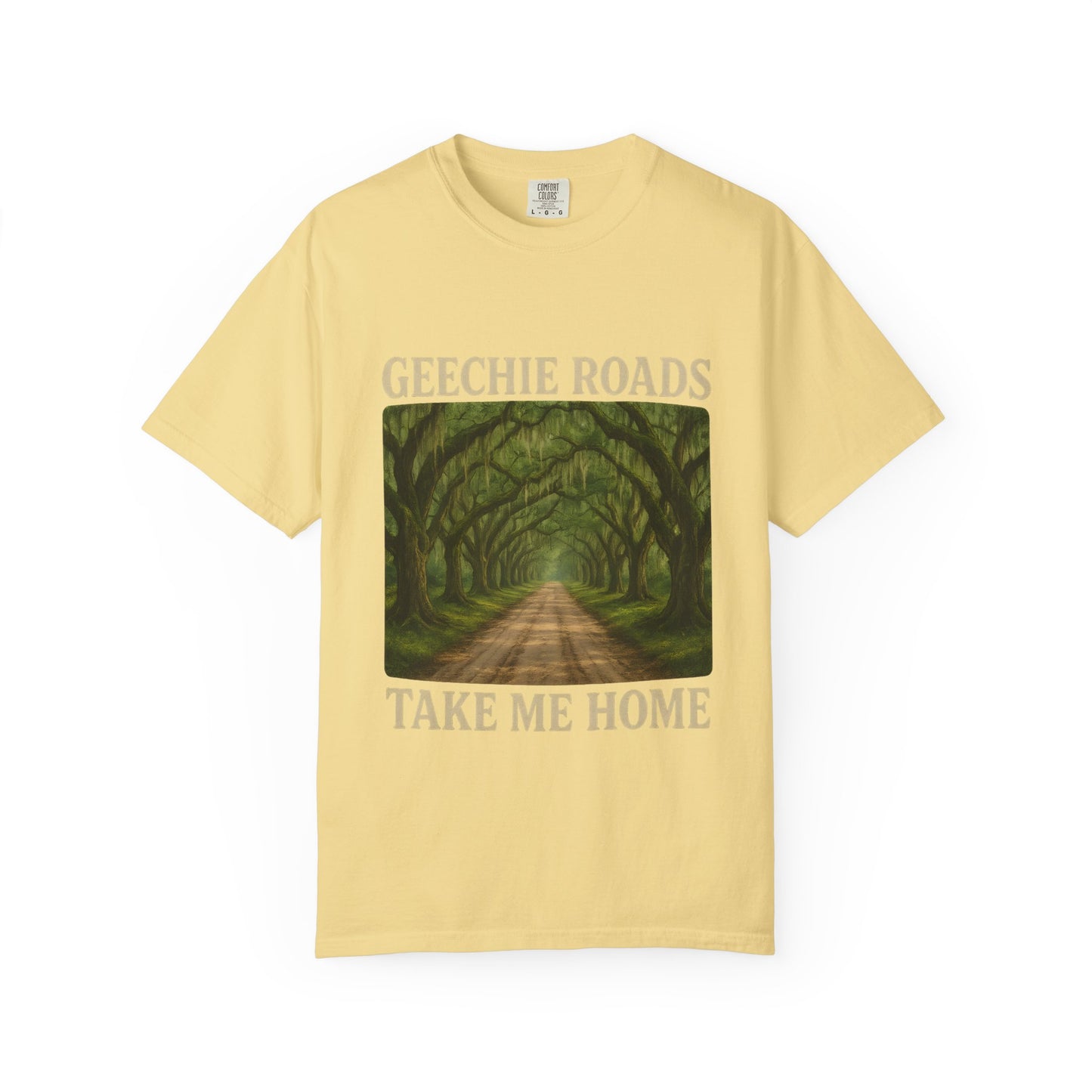 Geechie Roads T-Shirt, Unisex Relaxed Fit Tee, Nature Lover Gift, Summer Outfit, Outdoor Adventure Apparel