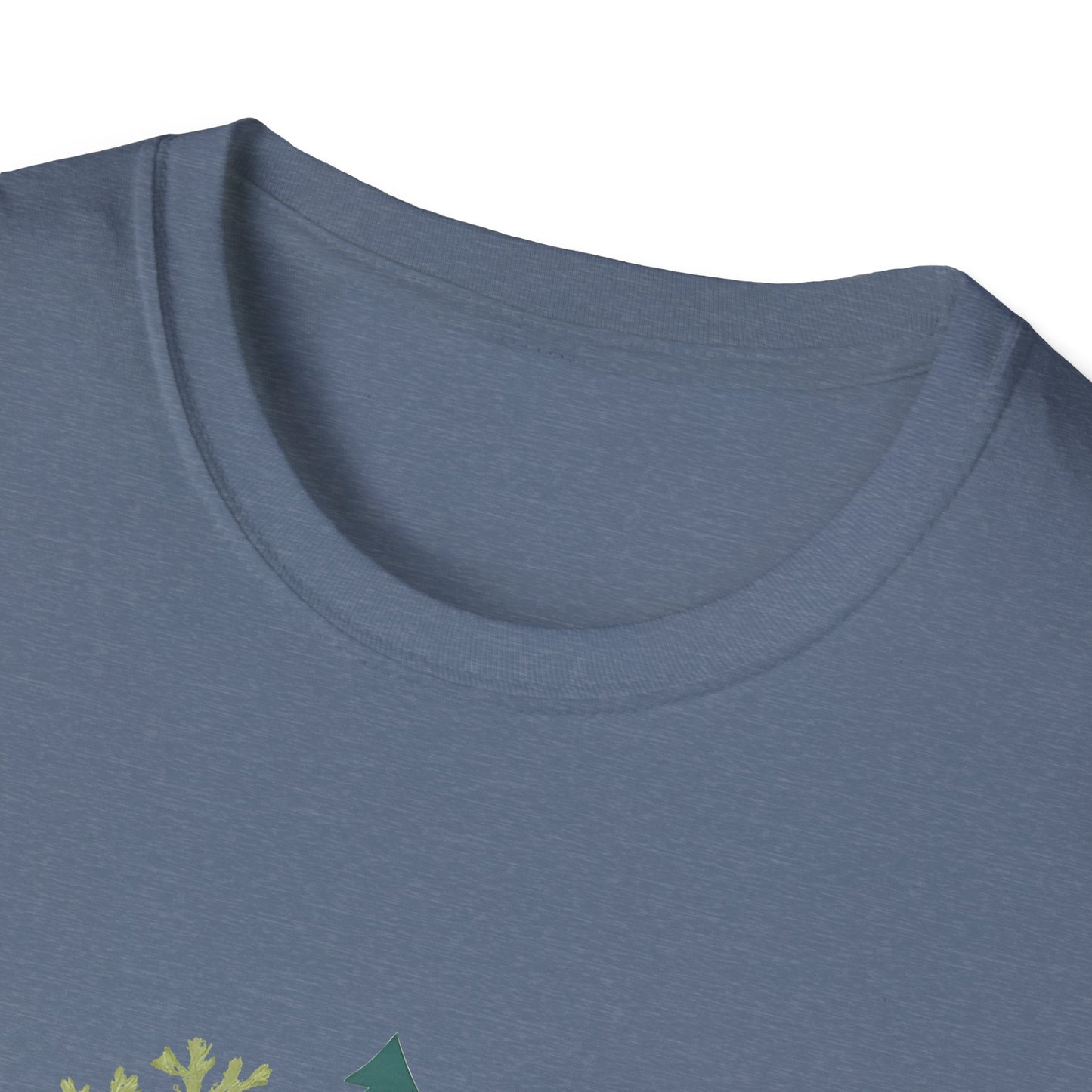 Fractal Forest T-Shirt – Nature Graphic Tee, Outdoor Shirt