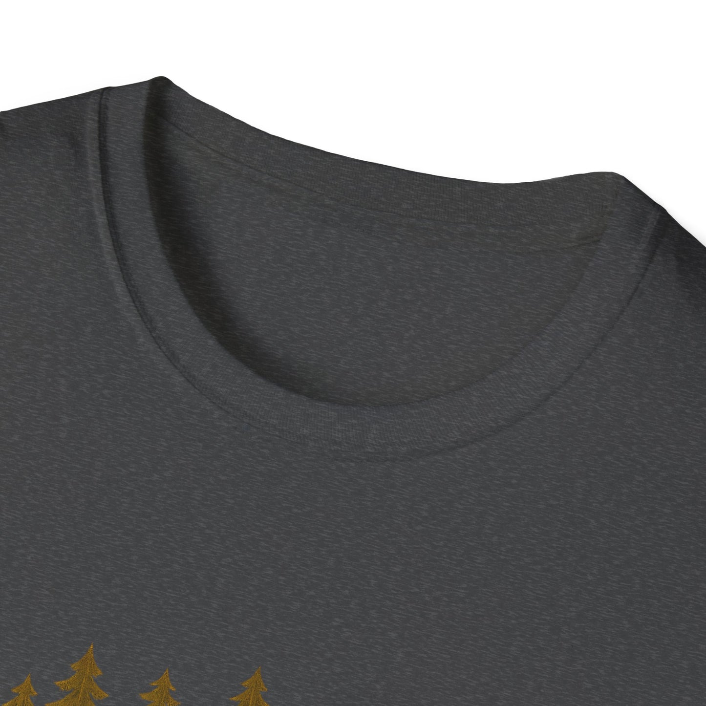 Fractal Forest T-Shirt – Nature Graphic Tee, Outdoor Shirt
