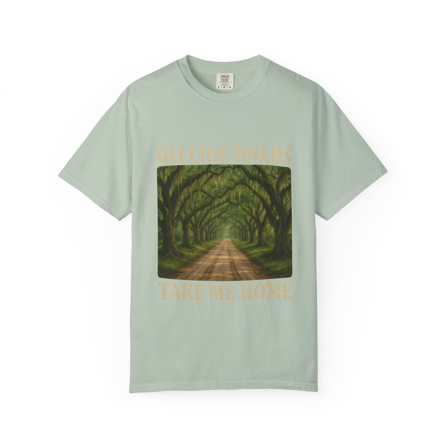 Geechie Roads T-Shirt, Unisex Relaxed Fit Tee, Nature Lover Gift, Summer Outfit, Outdoor Adventure Apparel