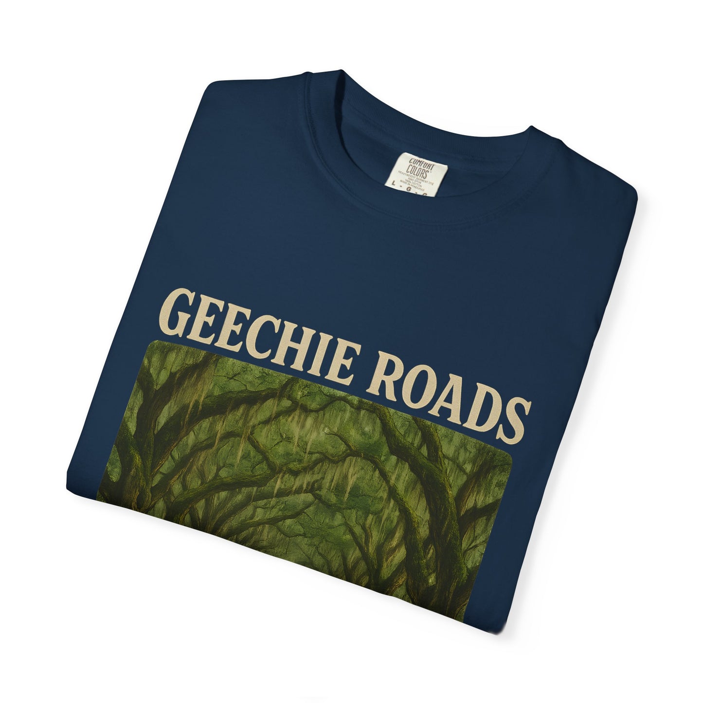 Geechie Roads T-Shirt, Unisex Relaxed Fit Tee, Nature Lover Gift, Summer Outfit, Outdoor Adventure Apparel