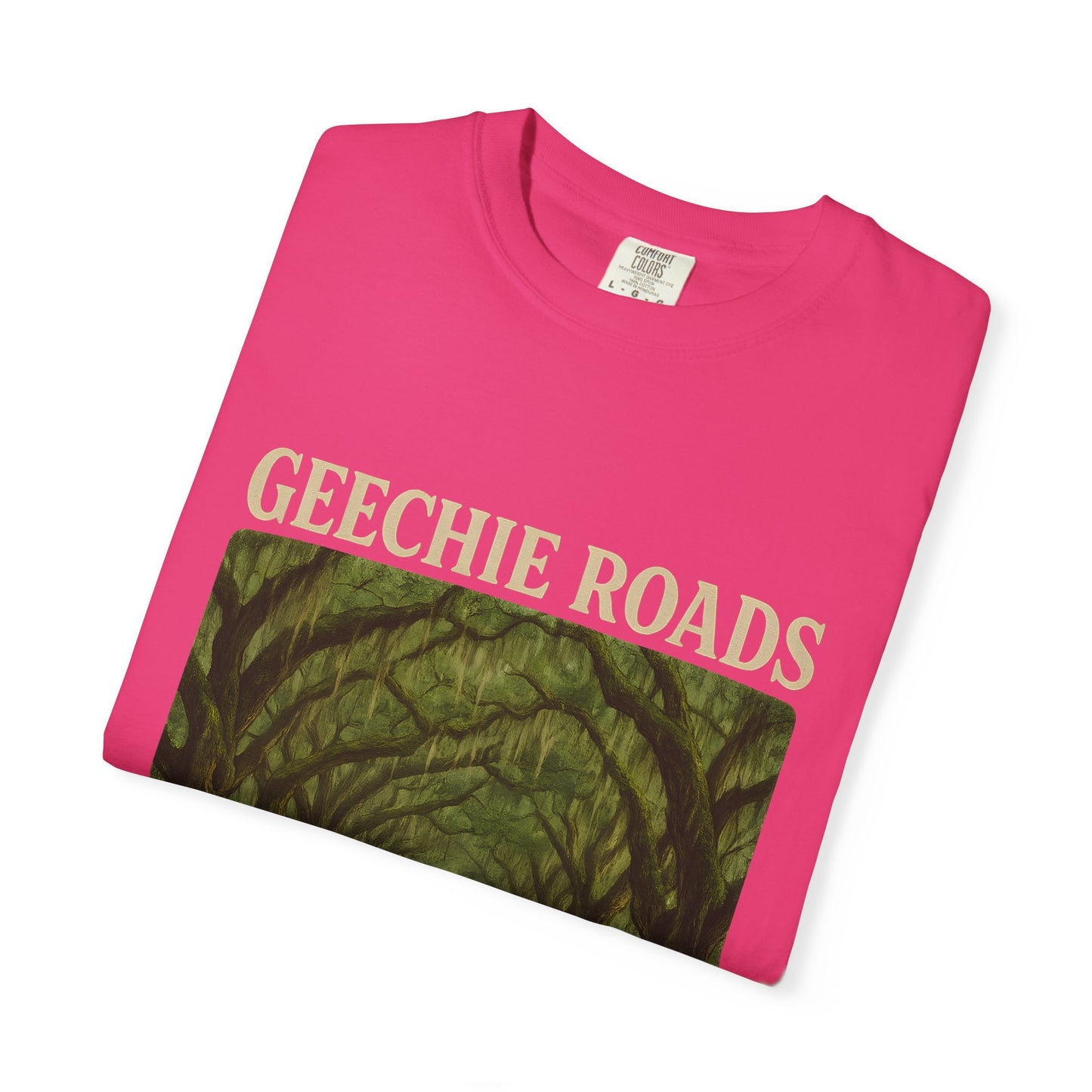 Geechie Roads T-Shirt, Unisex Relaxed Fit Tee, Nature Lover Gift, Summer Outfit, Outdoor Adventure Apparel