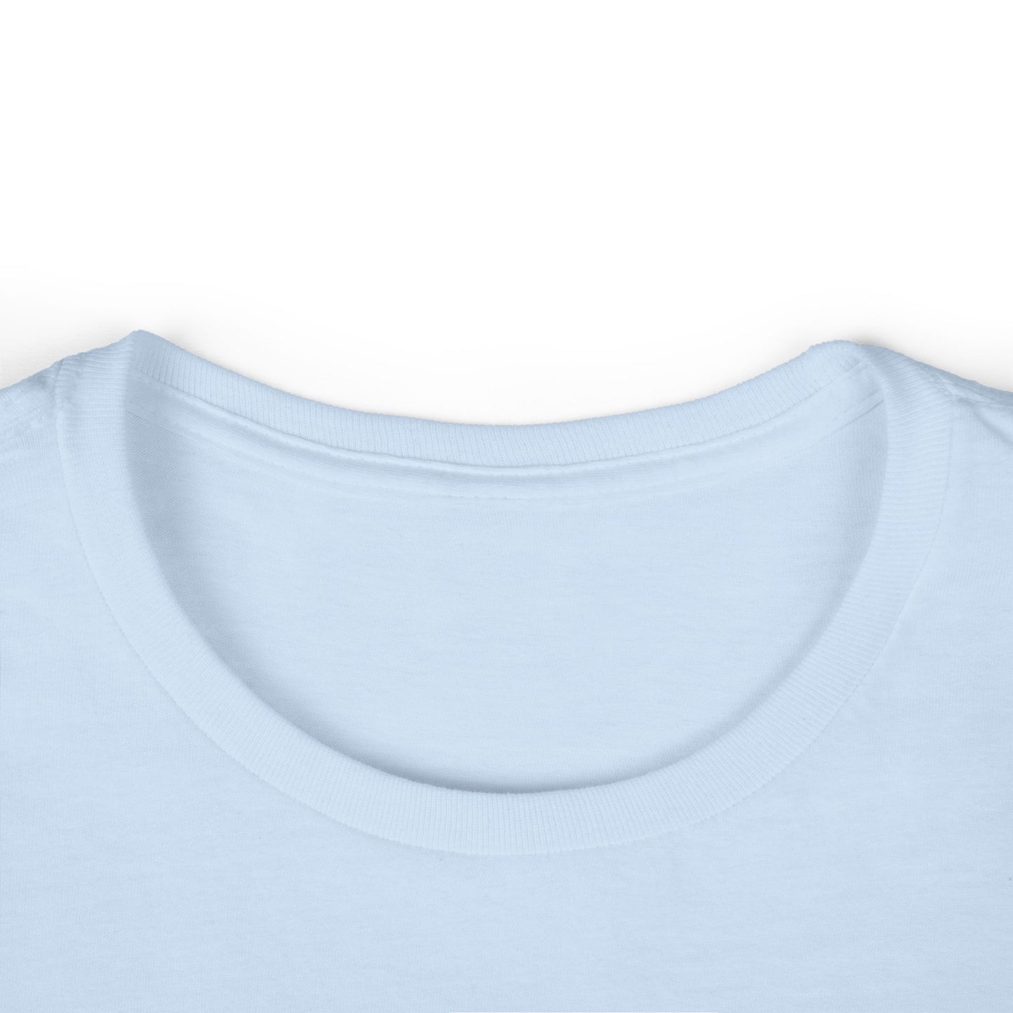 Nature-Inspired Women's Softstyle Tee with Custom and Unique Fractal Forest Design, Eco-Friendly Fashion, Perfect for Nature Lovers, Casual Wear, Gift for Her
