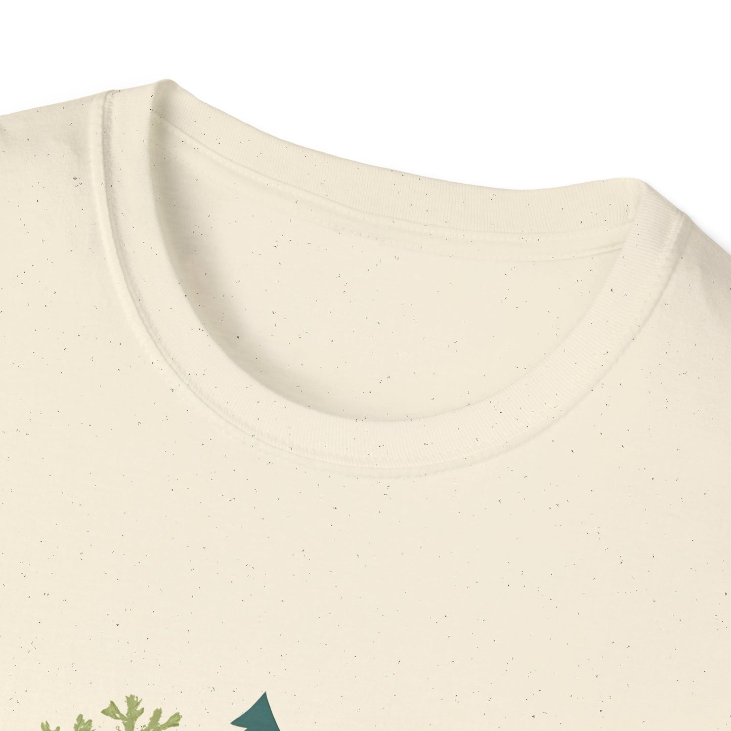 Fractal Forest T-Shirt – Nature Graphic Tee, Outdoor Shirt