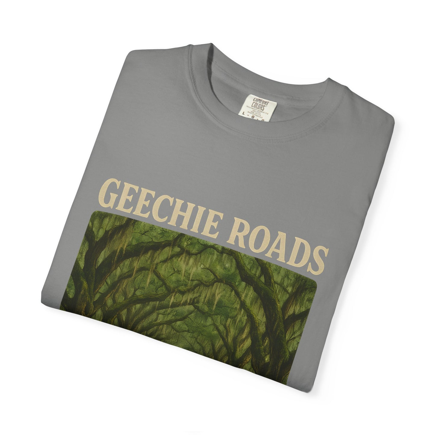 Geechie Roads T-Shirt, Unisex Relaxed Fit Tee, Nature Lover Gift, Summer Outfit, Outdoor Adventure Apparel