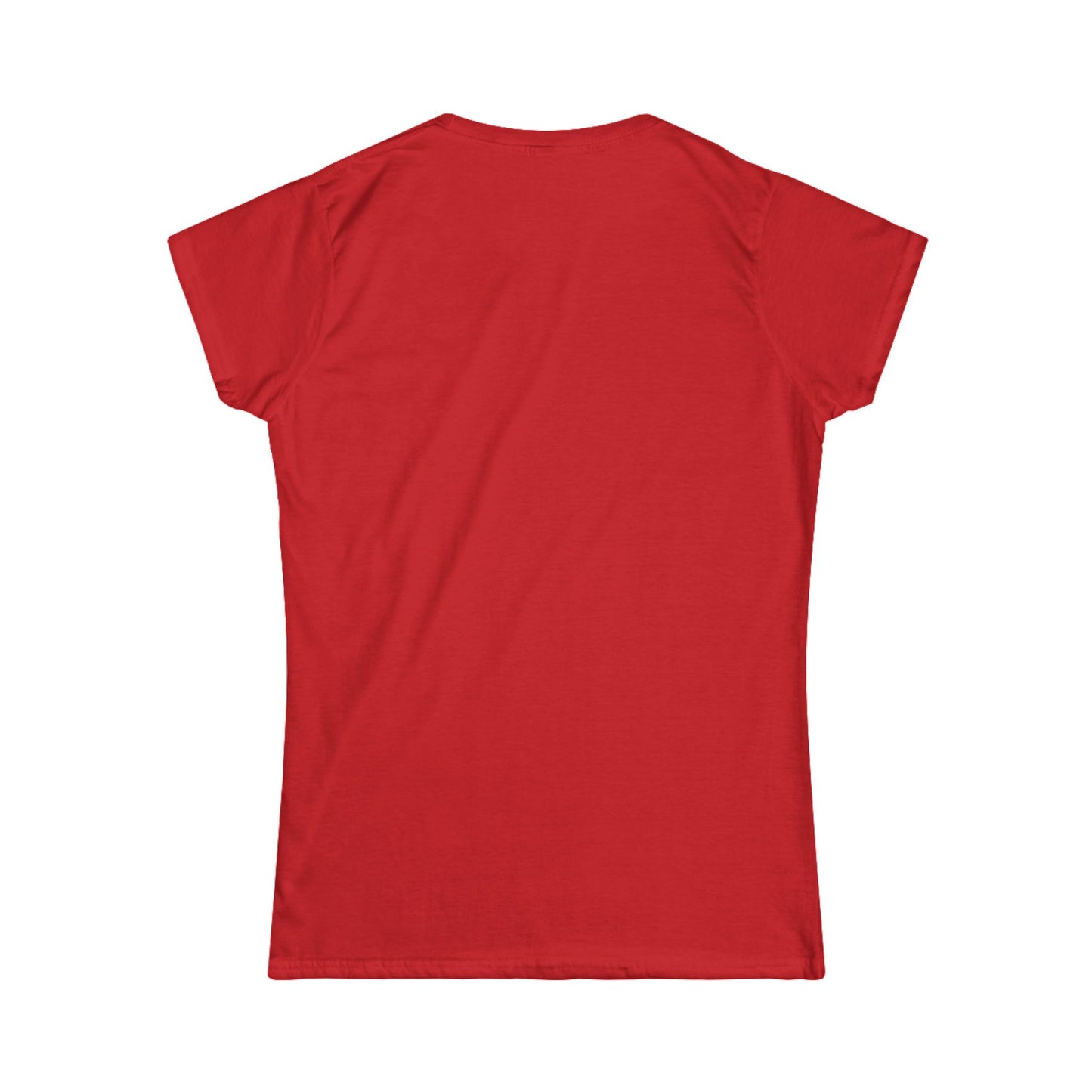 Nature-Inspired Women's Softstyle Tee with Fractal Forest Design, Eco-Friendly Fashion, Perfect for Nature Lovers, Casual Wear, Gift for Her