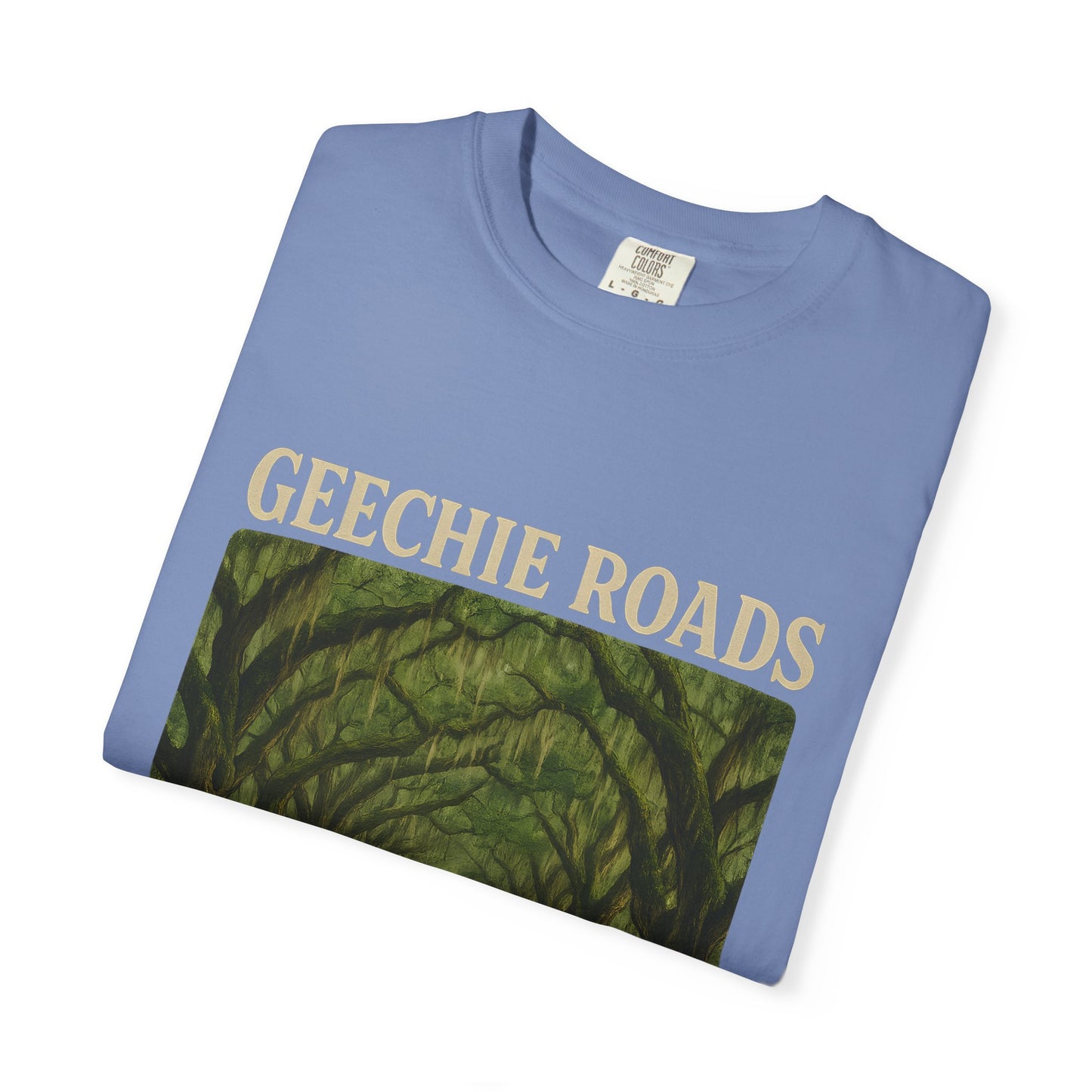 Geechie Roads T-Shirt, Unisex Relaxed Fit Tee, Nature Lover Gift, Summer Outfit, Outdoor Adventure Apparel