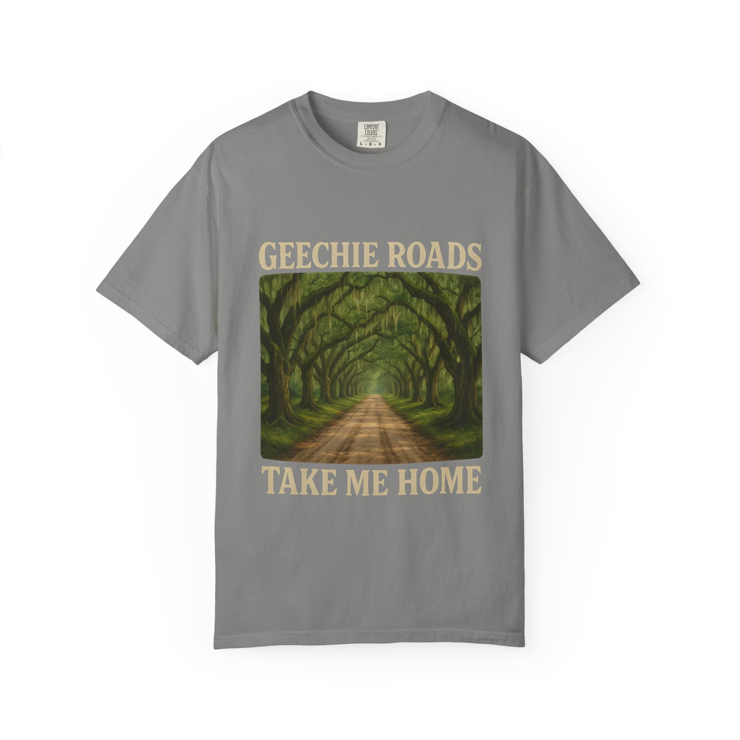 Geechie Roads T-Shirt, Unisex Relaxed Fit Tee, Nature Lover Gift, Summer Outfit, Outdoor Adventure Apparel
