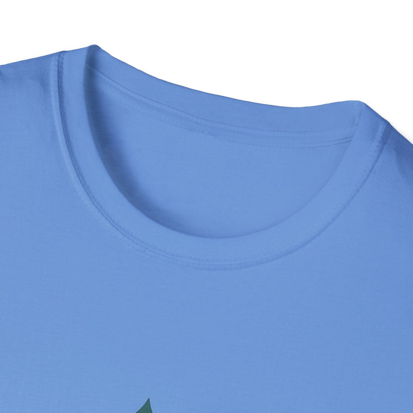 Fractal Forest T-Shirt – Nature Graphic Tee, Outdoor Shirt