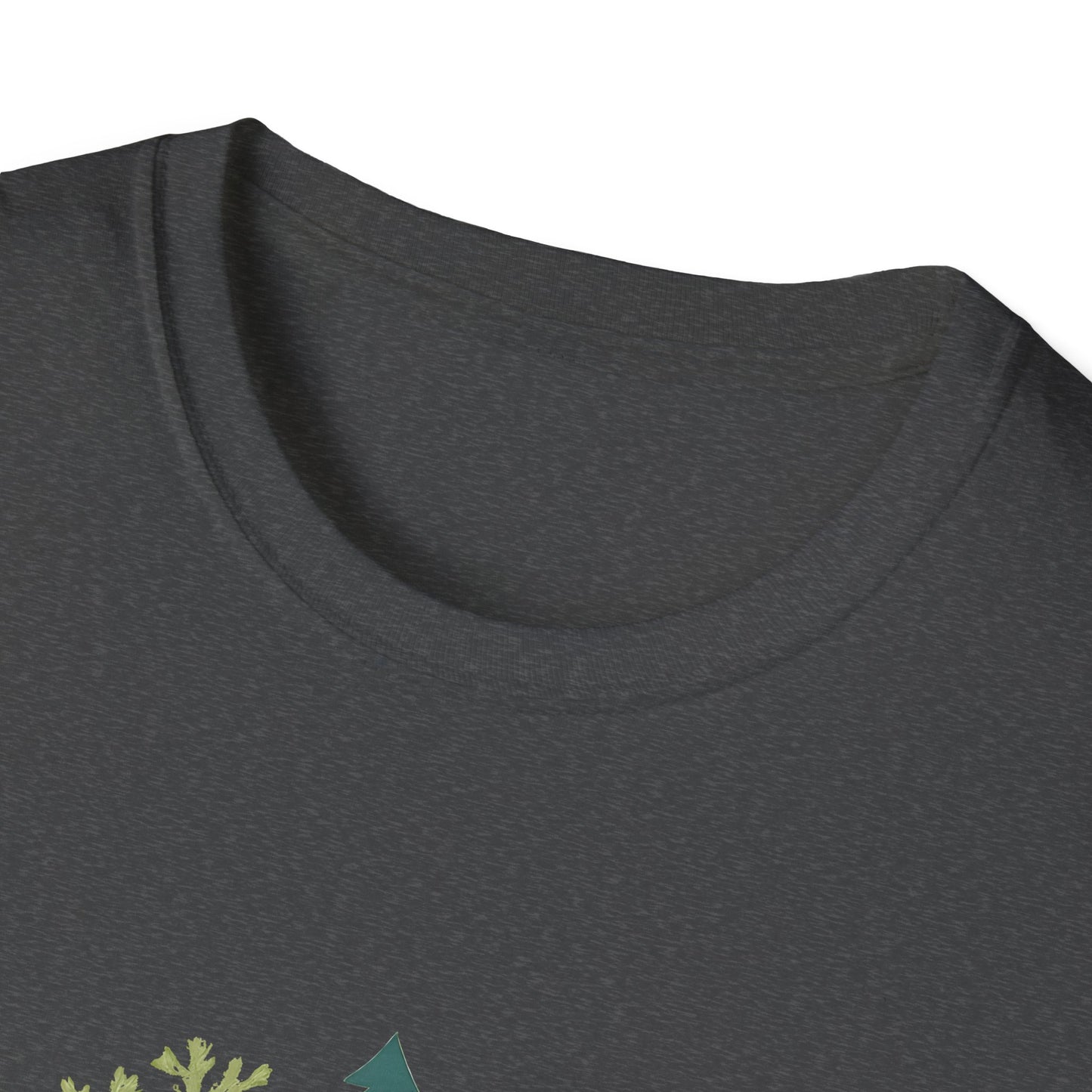 Fractal Forest T-Shirt – Nature Graphic Tee, Outdoor Shirt