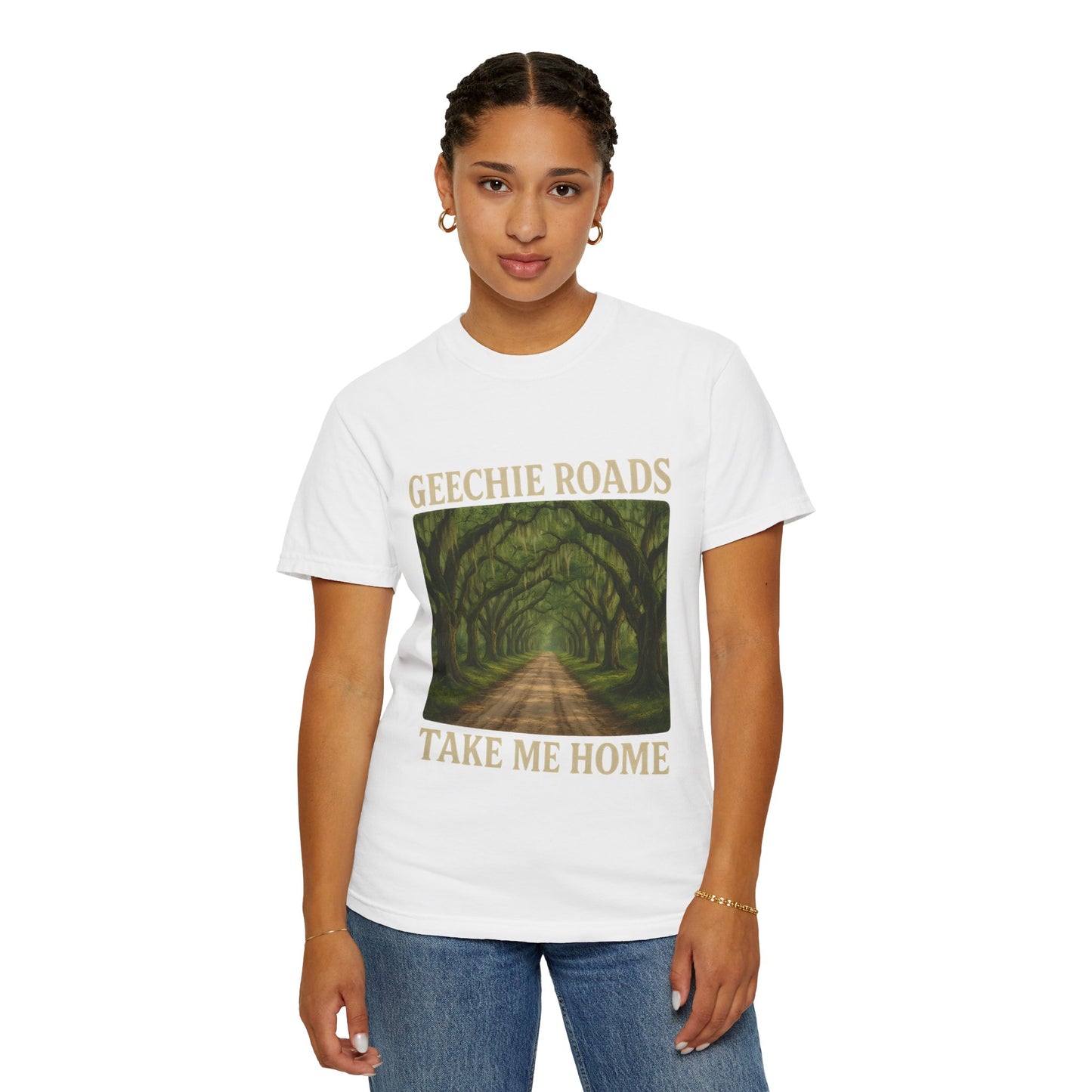 Geechie Roads T-Shirt, Unisex Relaxed Fit Tee, Nature Lover Gift, Summer Outfit, Outdoor Adventure Apparel
