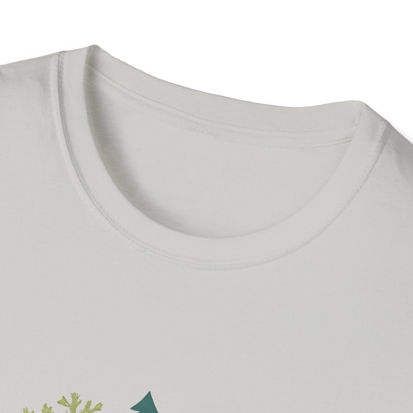 Fractal Forest T-Shirt – Nature Graphic Tee, Outdoor Shirt