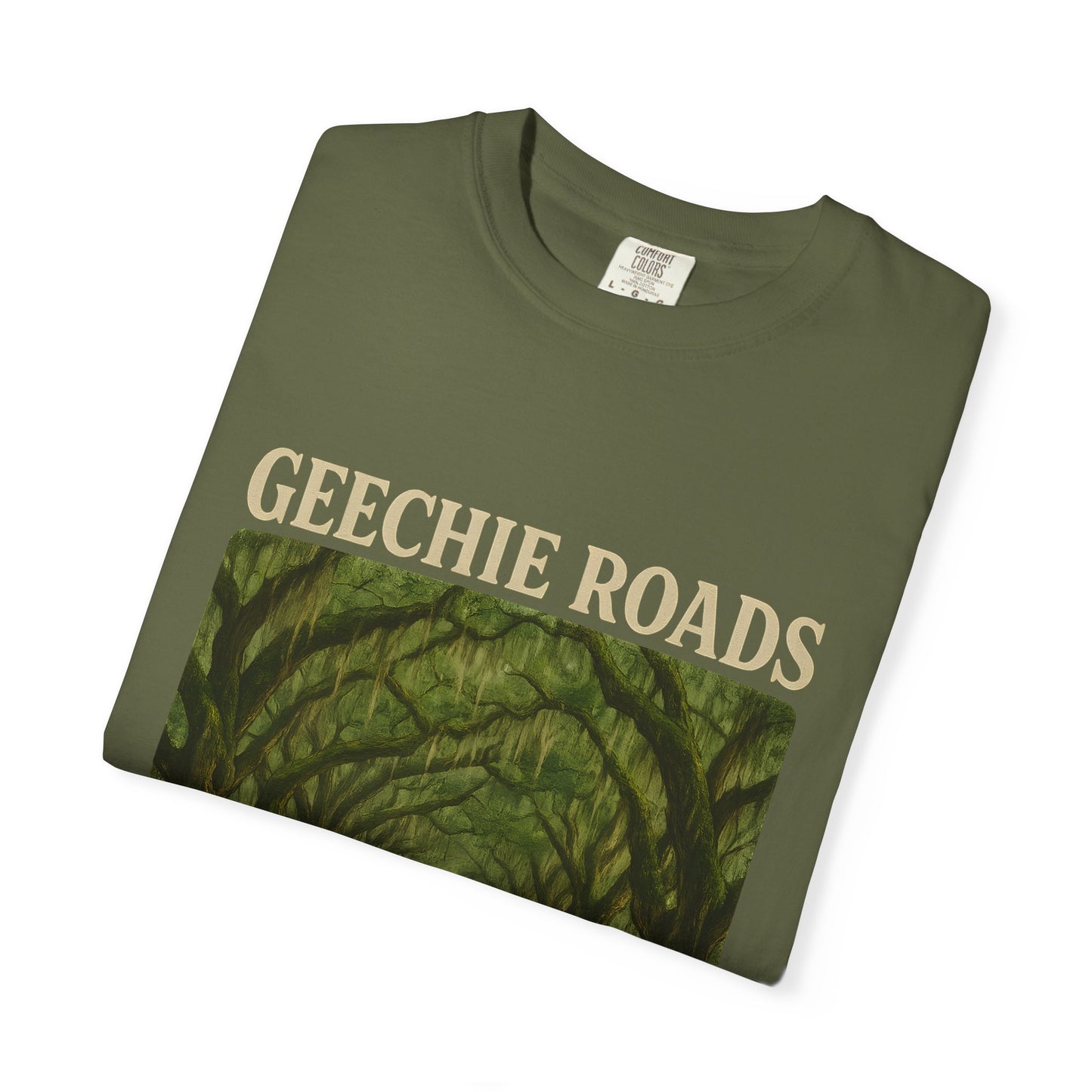 Geechie Roads T-Shirt, Unisex Relaxed Fit Tee, Nature Lover Gift, Summer Outfit, Outdoor Adventure Apparel