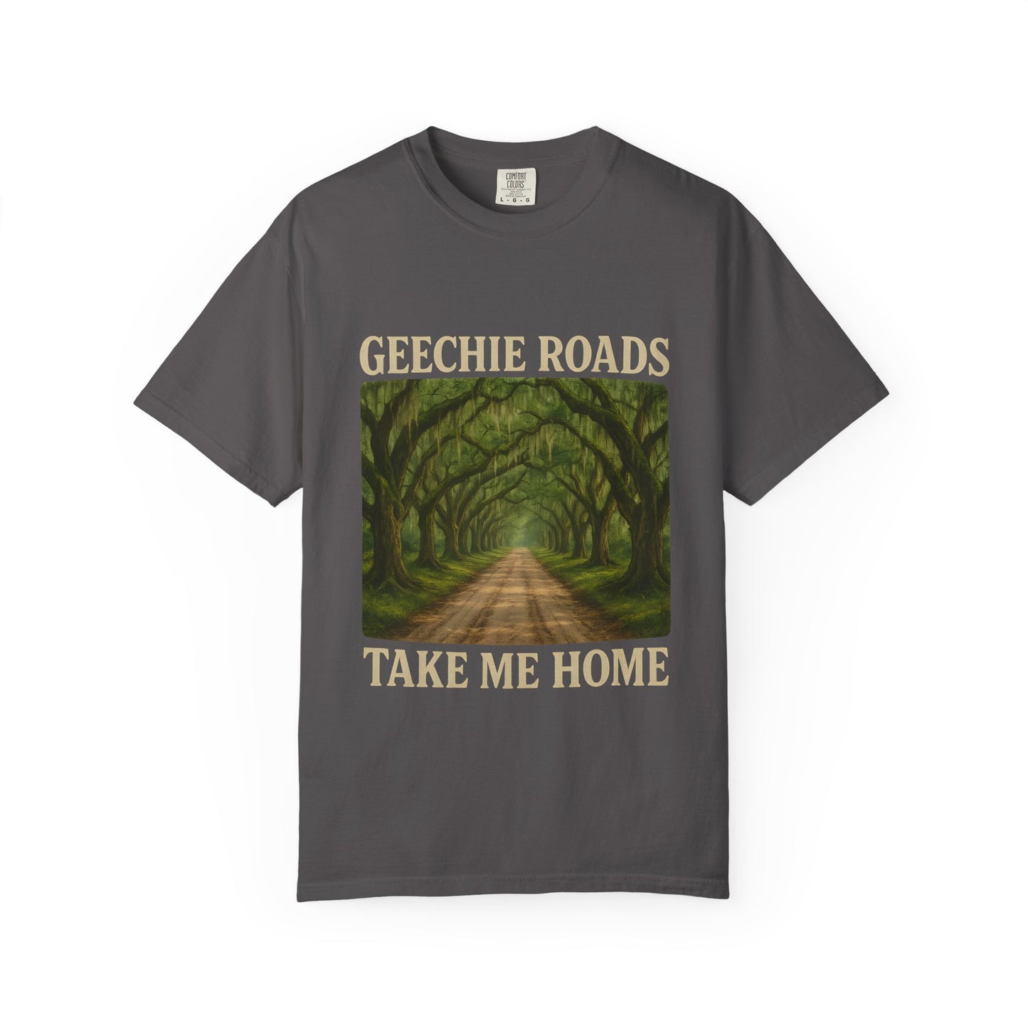 Geechie Roads T-Shirt, Unisex Relaxed Fit Tee, Nature Lover Gift, Summer Outfit, Outdoor Adventure Apparel