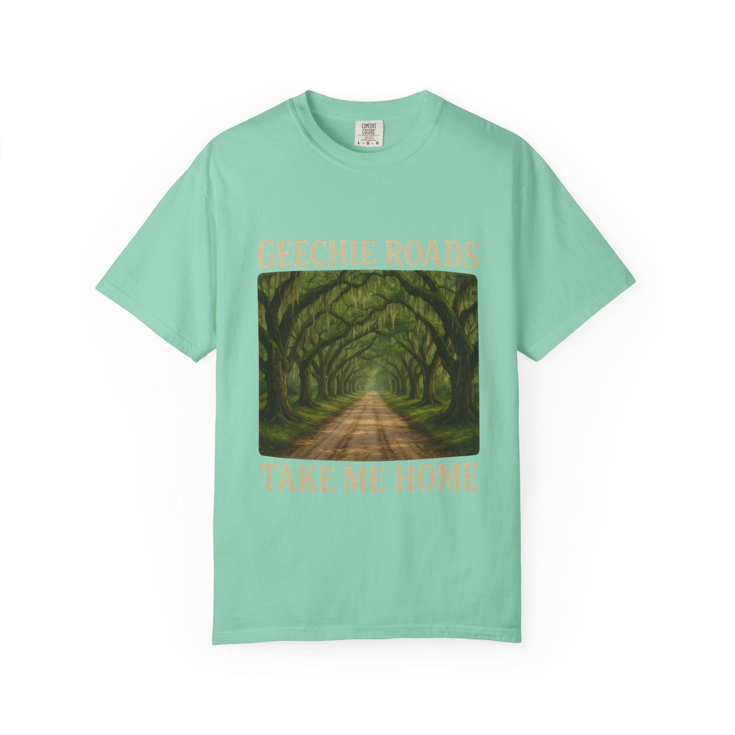 Geechie Roads T-Shirt, Unisex Relaxed Fit Tee, Nature Lover Gift, Summer Outfit, Outdoor Adventure Apparel