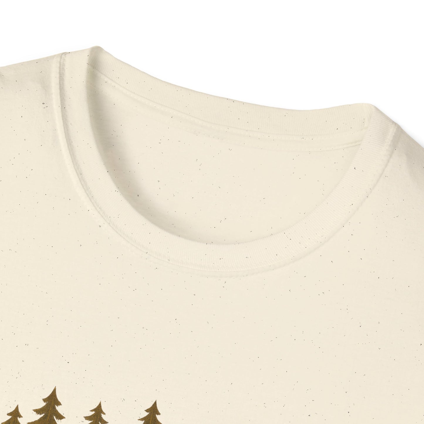 Fractal Forest T-Shirt – Nature Graphic Tee, Outdoor Shirt