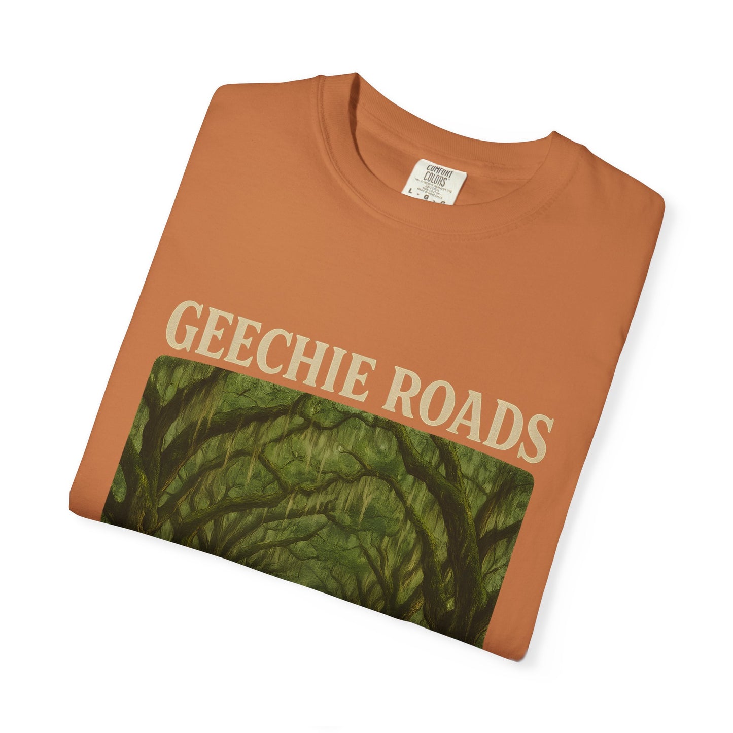Geechie Roads T-Shirt, Unisex Relaxed Fit Tee, Nature Lover Gift, Summer Outfit, Outdoor Adventure Apparel