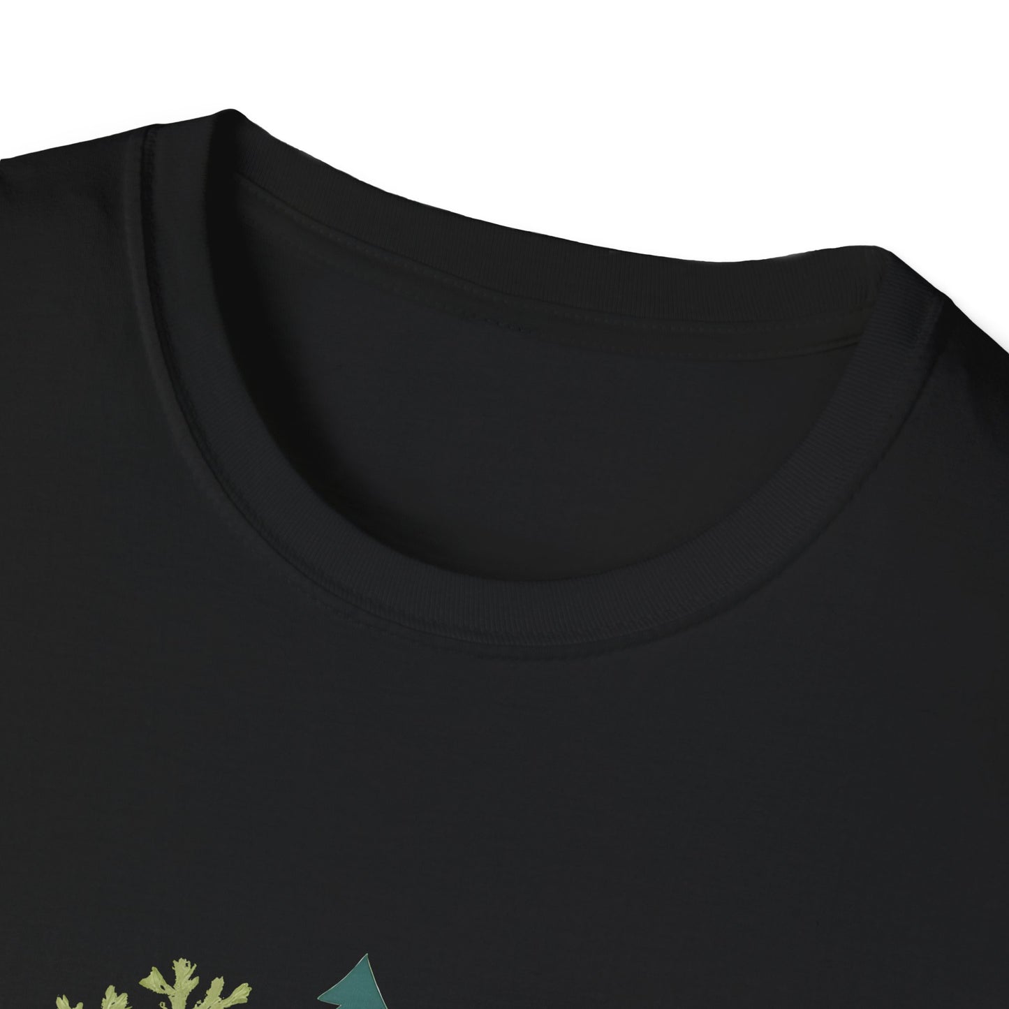 Fractal Forest T-Shirt – Nature Graphic Tee, Outdoor Shirt